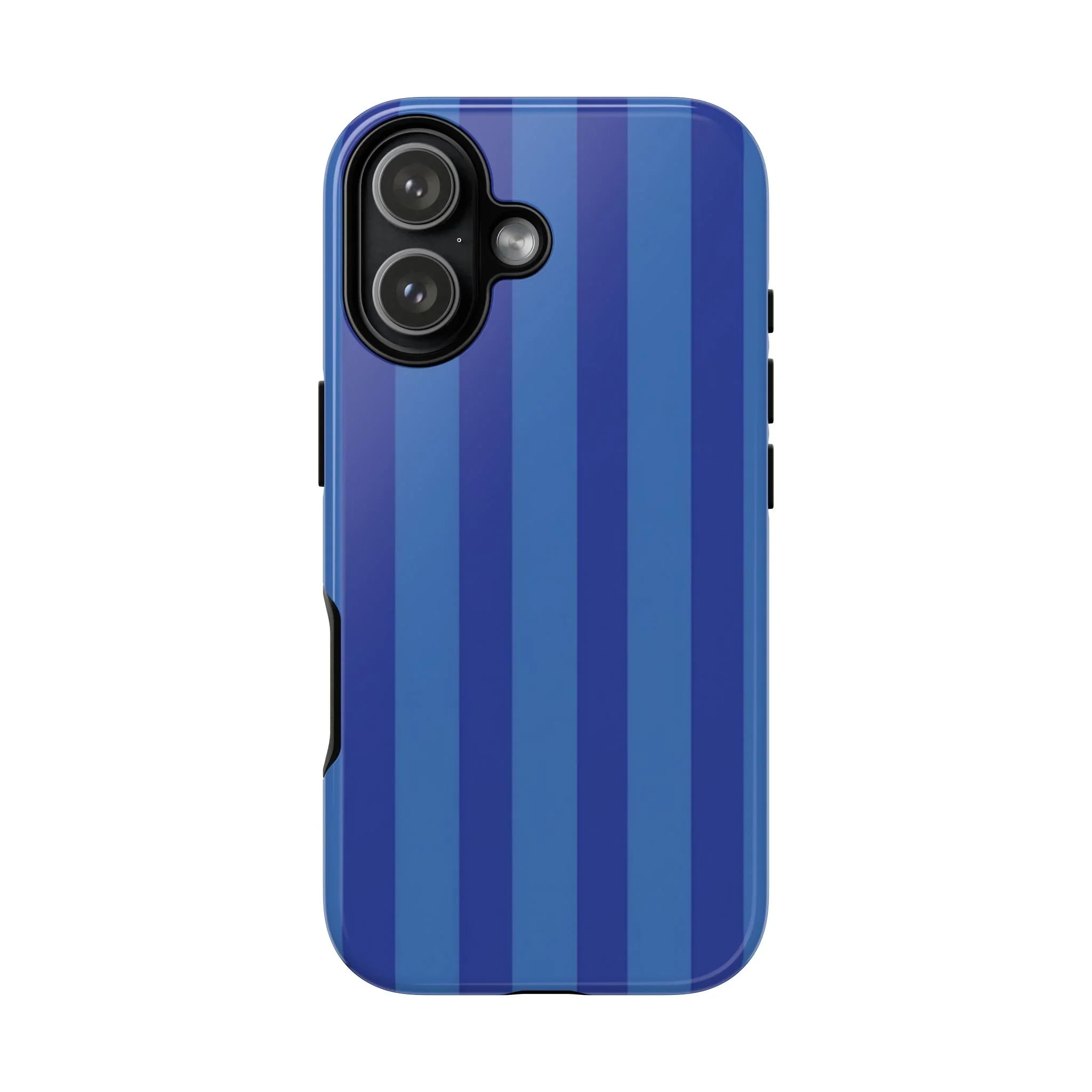 1 Style Blue Stripes Inspire custom Trendy Phone Case Collection for iPhone 17-11, Samsung S25-S21 - Senpai Wear