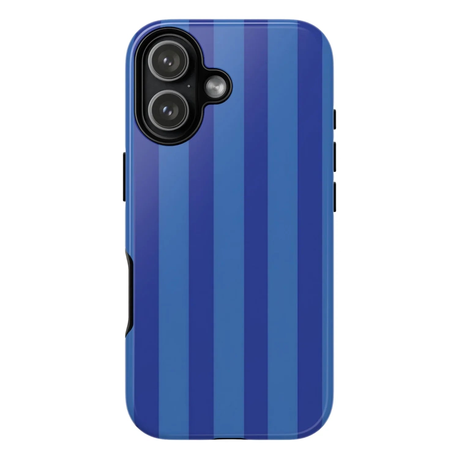 1 Style Blue Stripes Inspire custom Trendy Phone Case Collection for iPhone 17-11, Samsung S25-S21 - Senpai Wear