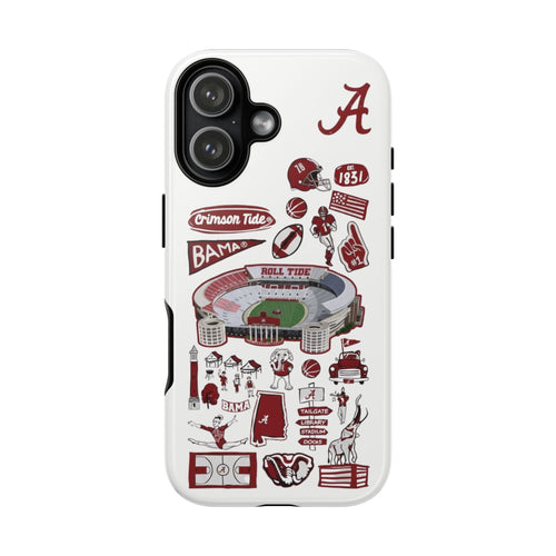 11 Style College Football Teams Inspire custom Sport Phone Case Collection for iPhone 17-11, Samsung S25-S21 - Senpai Wear