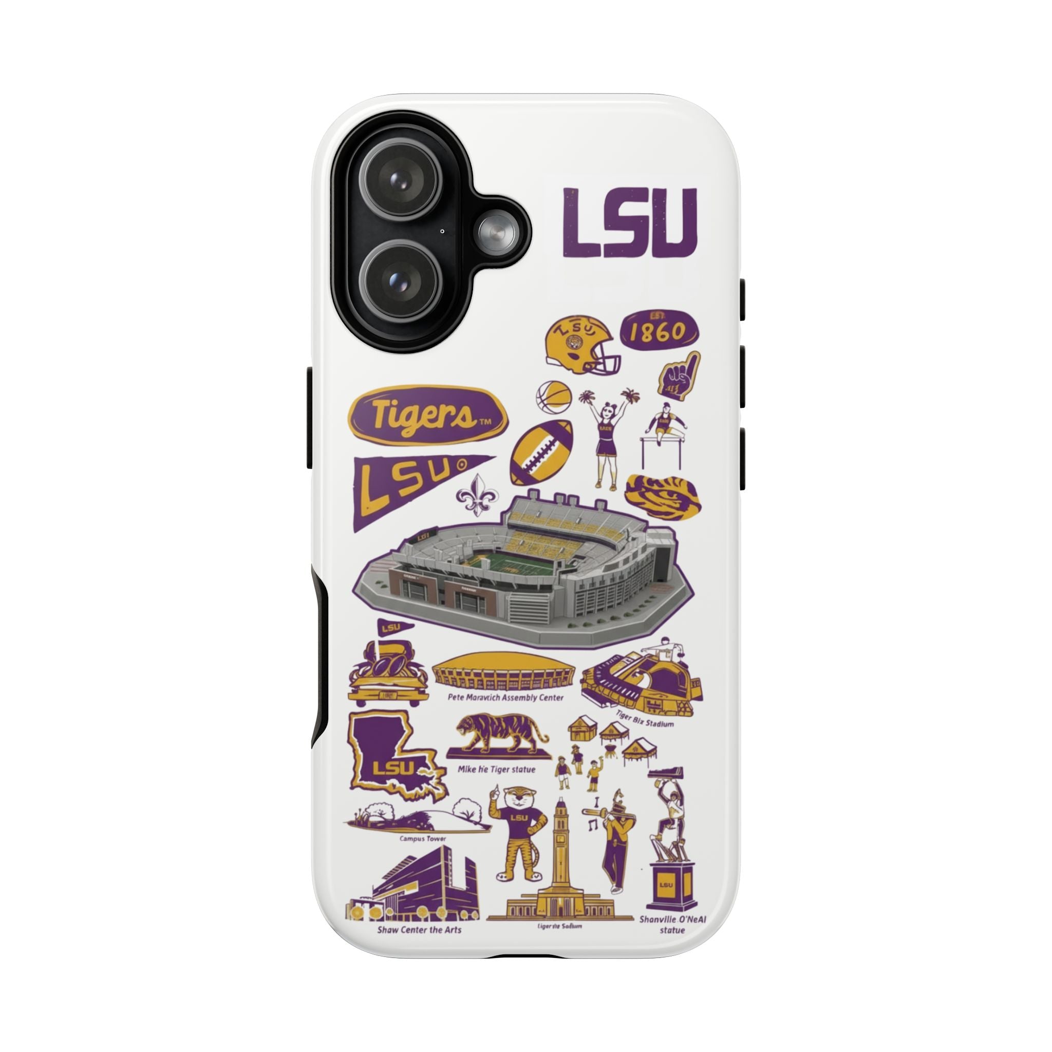 11 Style College Football Teams Inspire custom Sport Phone Case Collection for iPhone 17-11, Samsung S25-S21 - Senpai Wear