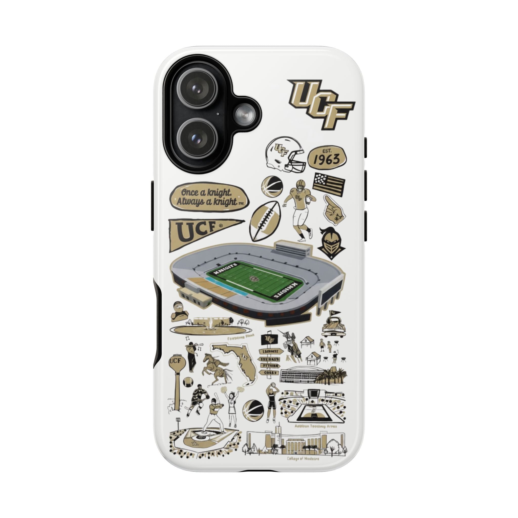 11 Style College Football Teams Inspire custom Sport Phone Case Collection for iPhone 17-11, Samsung S25-S21 - Senpai Wear
