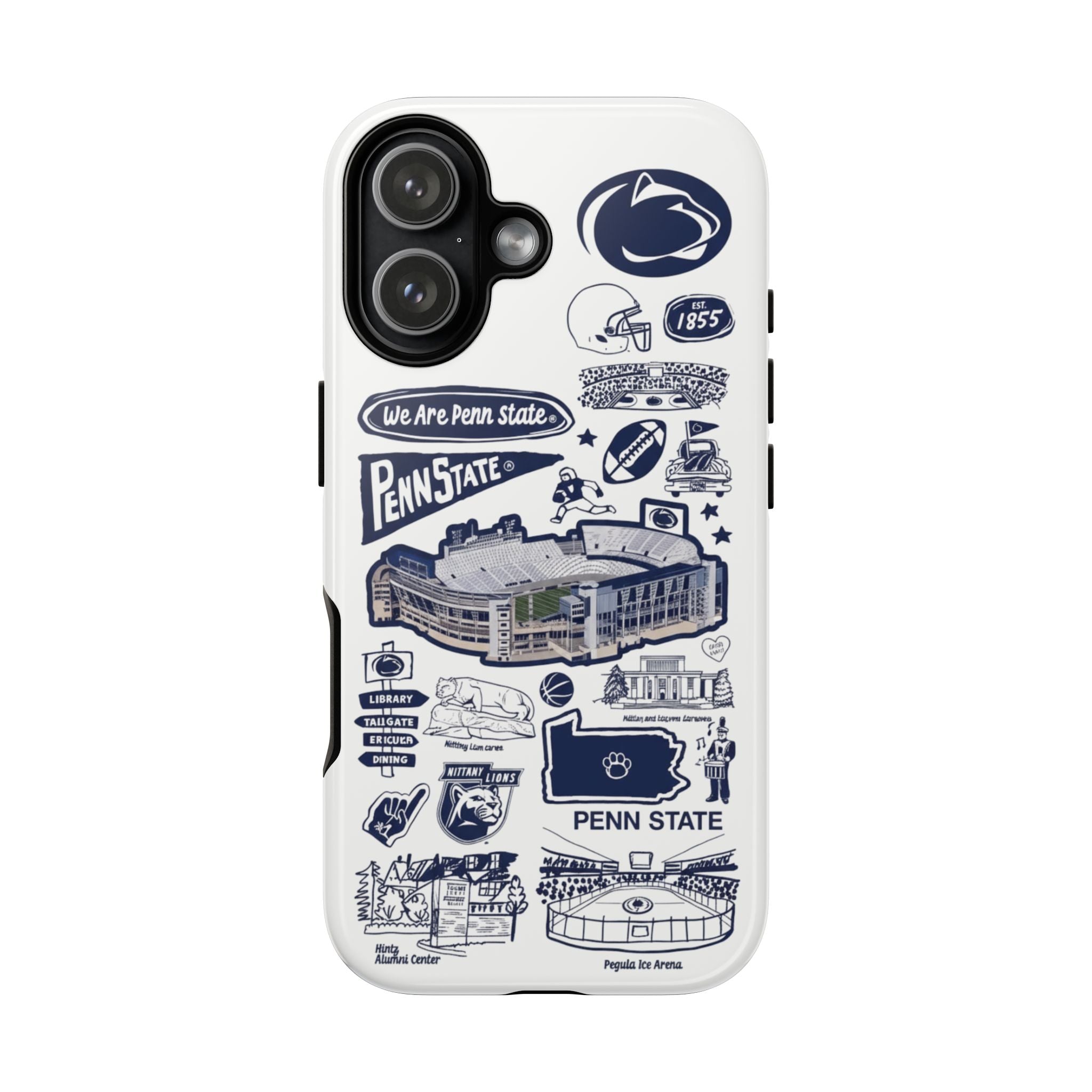 11 Style College Football Teams Inspire custom Sport Phone Case Collection for iPhone 17-11, Samsung S25-S21 - Senpai Wear