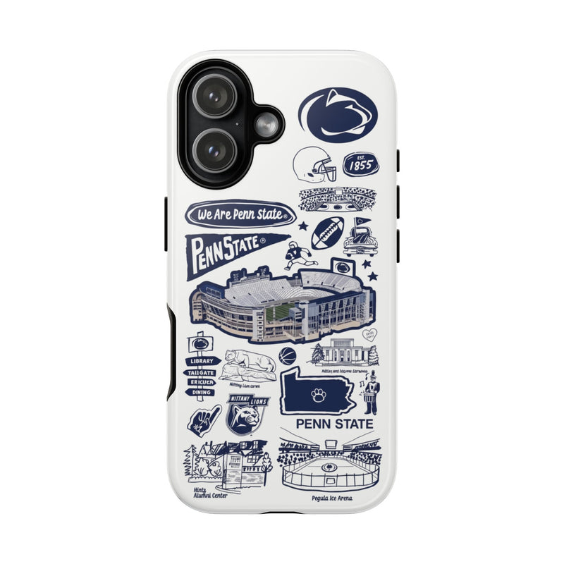 11 Style College Football Teams Inspire custom Sport Phone Case Collection for iPhone 17-11, Samsung S25-S21 - Senpai Wear