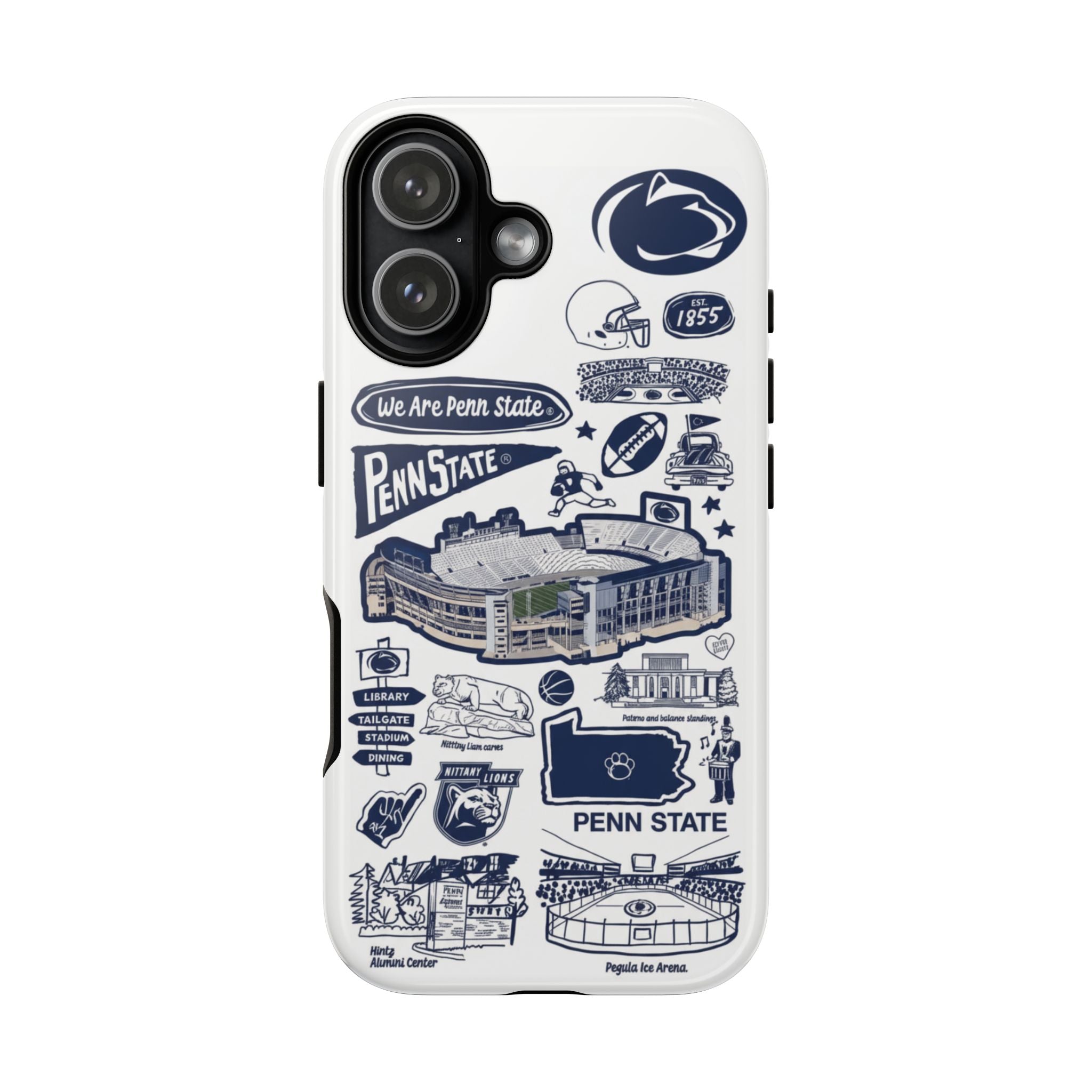 11 Style College Football Teams Inspire custom Sport Phone Case Collection for iPhone 17-11, Samsung S25-S21 - Senpai Wear