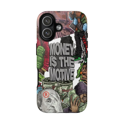 2 Style Money is the Motive & Luxury Car Inspire custom Trendy Phone Case Collection for iPhone 17-11, Samsung S25-S21 - Senpai Wear