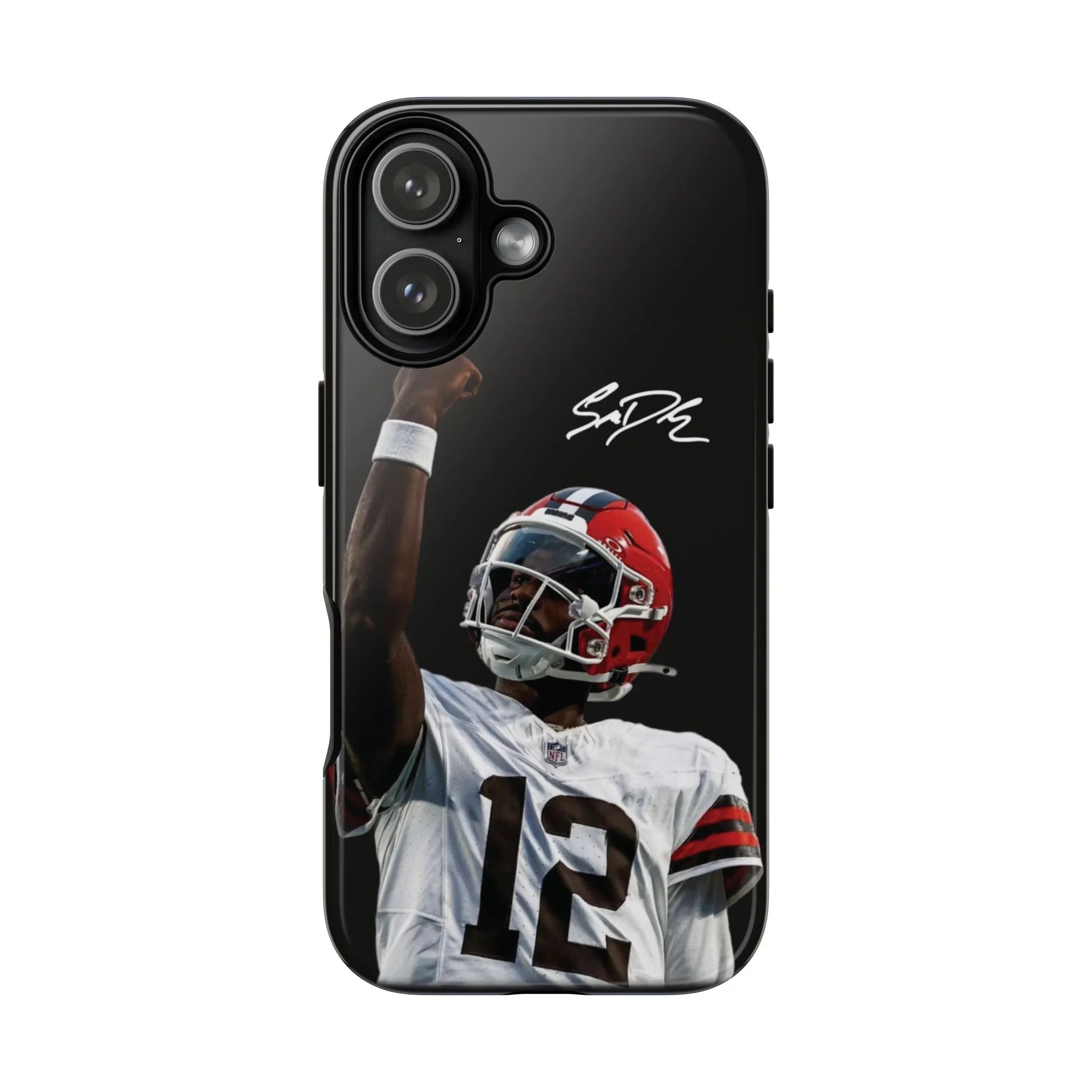 2 Style Shedeur Sanders Football Player Colorado Buffaloes Inspire custom Sport Phone Case Collection for iPhone 17-11, Samsung S25-S21 - Senpai Wear
