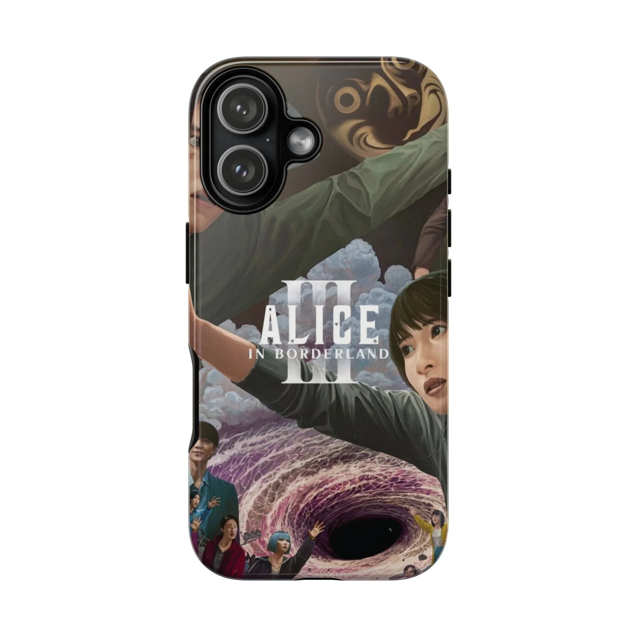 3 Style Alice in Borderland Inspire custom Anime Phone Case Collection for iPhone 17-11, Samsung S25-S21 - Senpai Wear