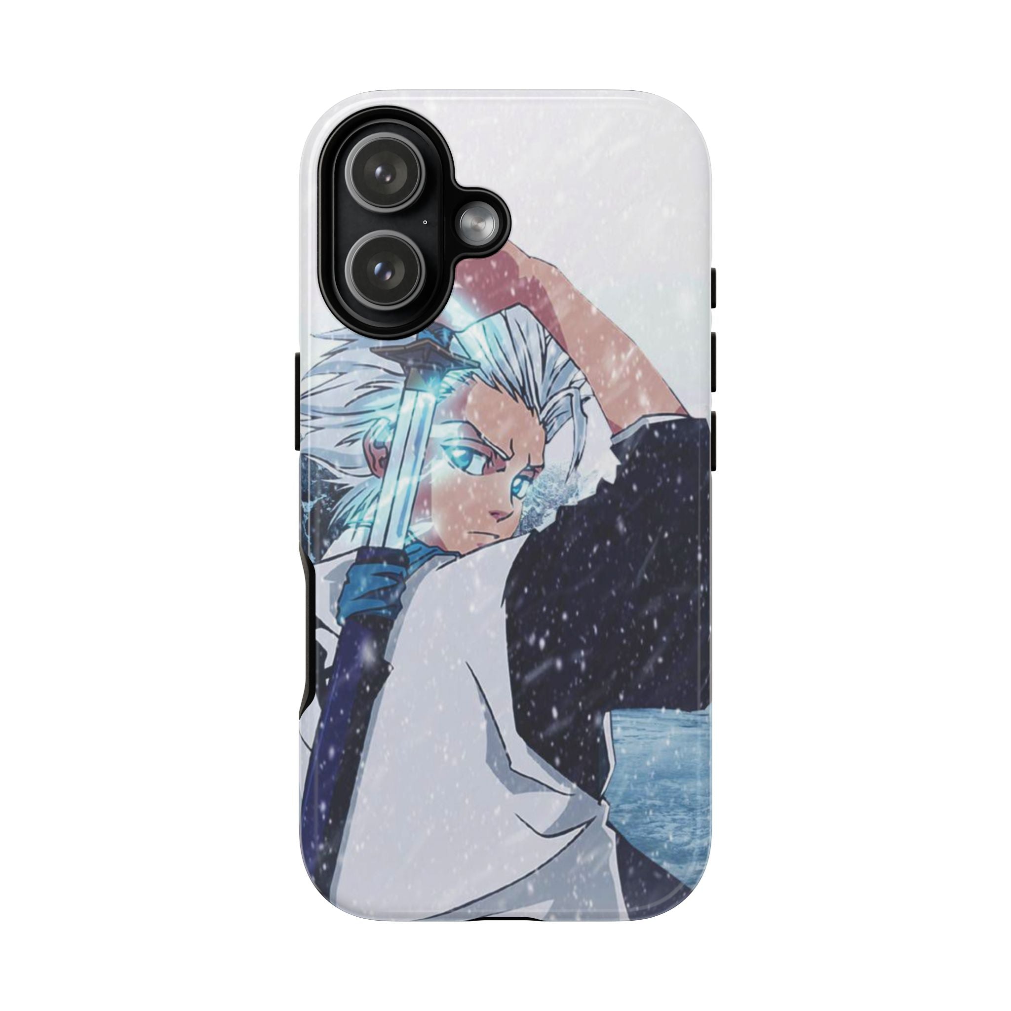 3 Style Hitsugaya Toshiro Bleach Inspire custom Anime Phone Case Collection for iPhone 17-11, Samsung S25-S21 - Senpai Wear