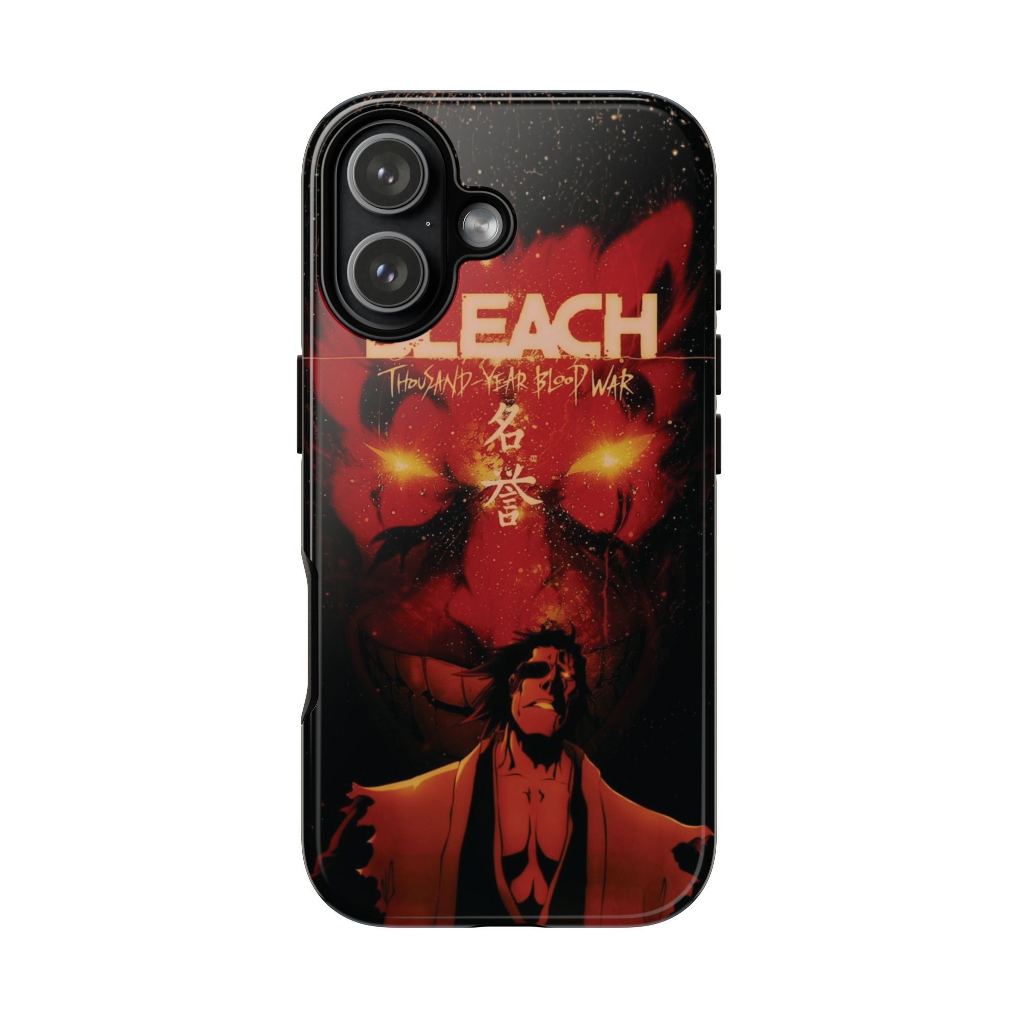 3 Style Kenpachi Bleach Inspire custom Anime Phone Case Collection for iPhone 17-11, Samsung S25-S21 - Senpai Wear