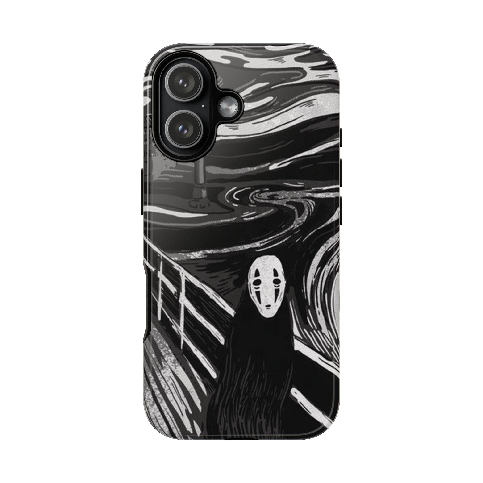 3 Style No-Face Spirited Away Inspire custom Anime Phone Case Collection for iPhone 17-11, Samsung S25-S21 - Senpai Wear