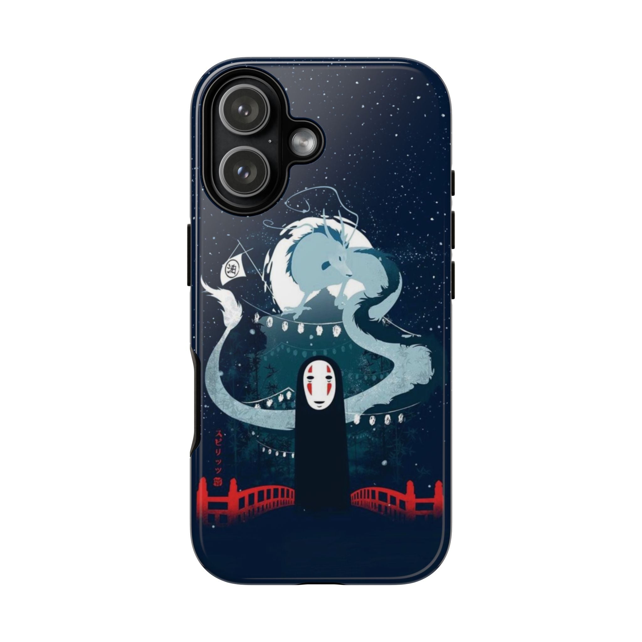 3 Style No-Face Spirited Away Inspire custom Anime Phone Case Collection for iPhone 17-11, Samsung S25-S21 - Senpai Wear