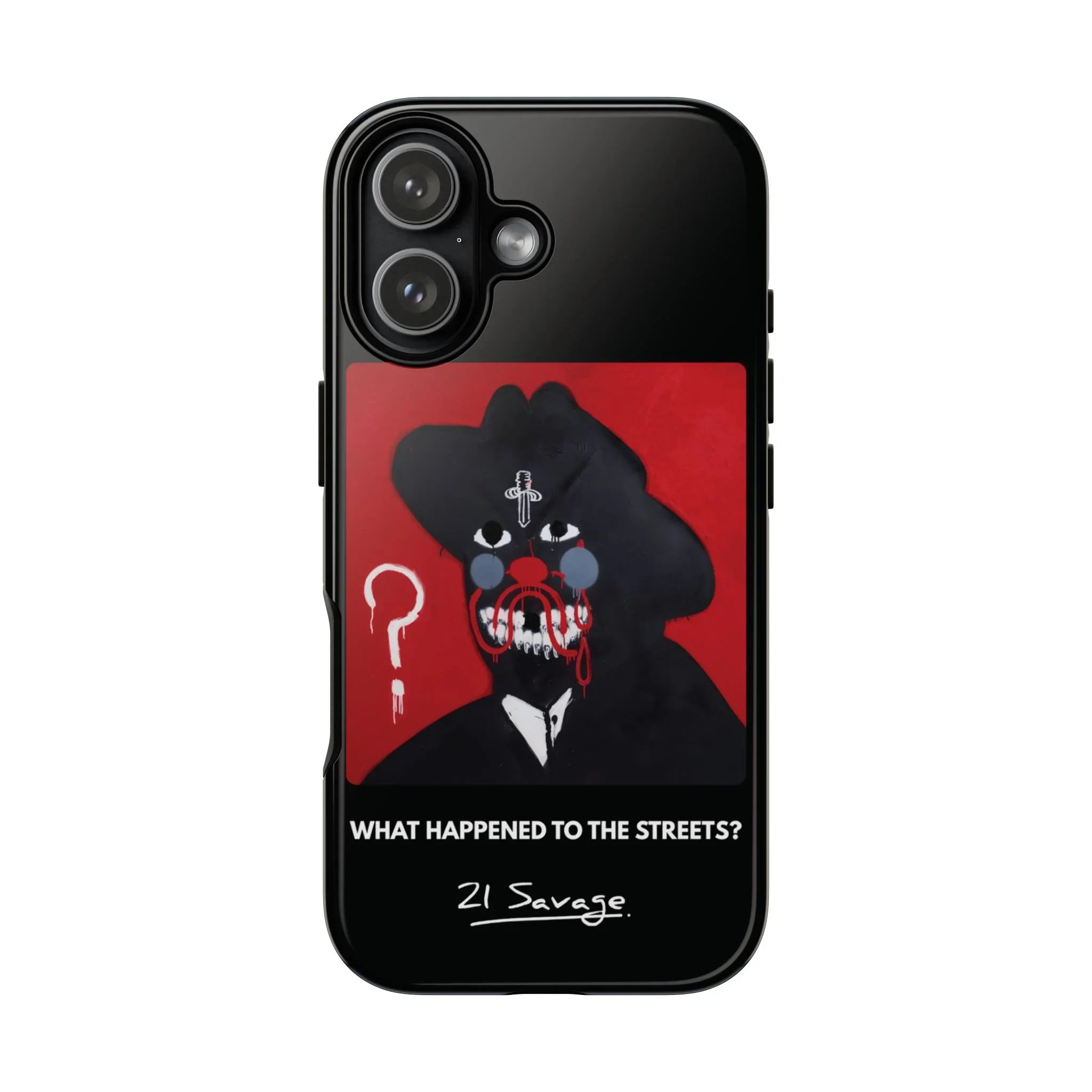 4 Style 21 Savage Rapper Inspire custom Artist Phone Case Collection for iPhone 17-11, Samsung S25-S21 - Senpai Wear