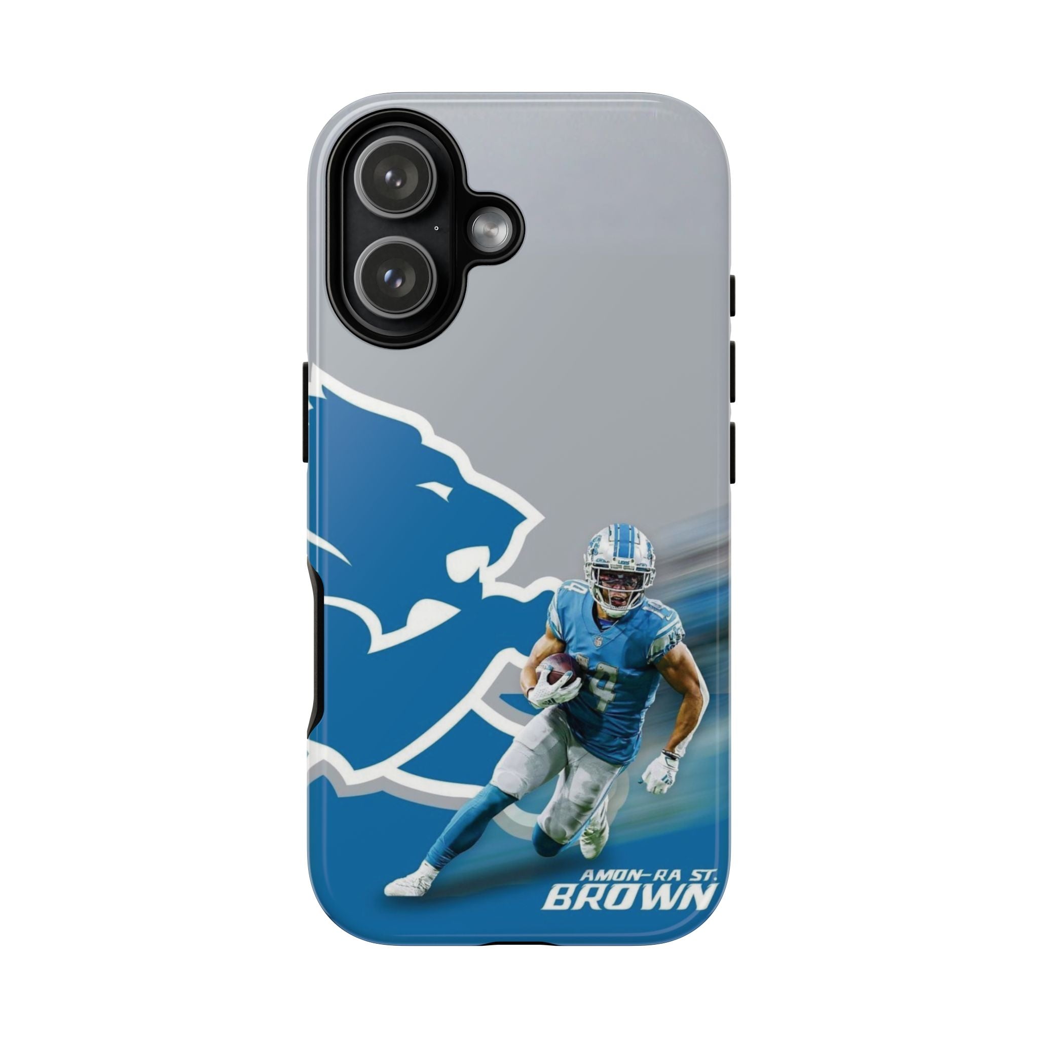 4 Style Amon-Ra St. Brown Football Player NFL Inspire custom Sport Phone Case Collection for iPhone 17-11, Samsung S25-S21 - Senpai Wear