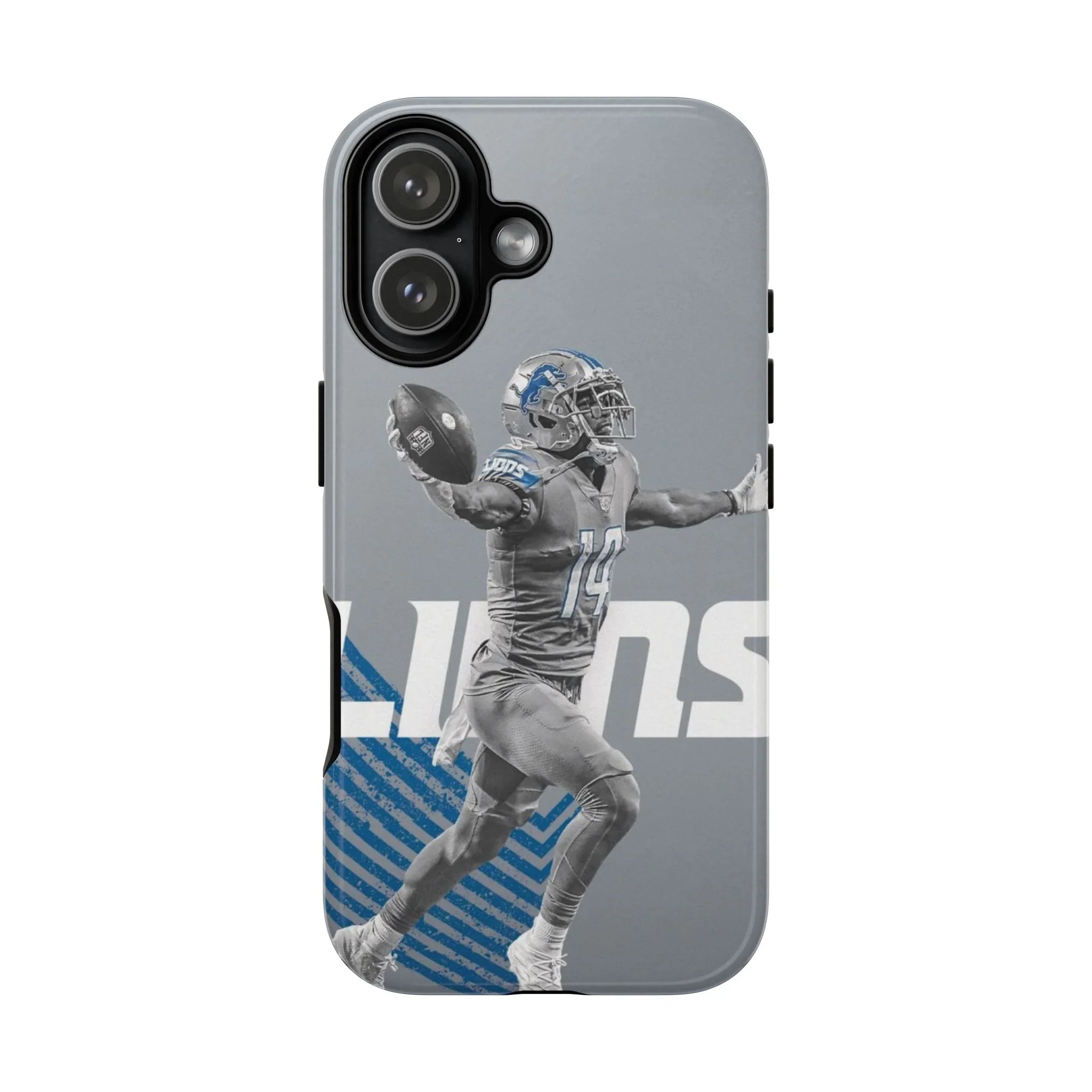 4 Style Amon-Ra St. Brown Football Player NFL Inspire custom Sport Phone Case Collection for iPhone 17-11, Samsung S25-S21 - Senpai Wear