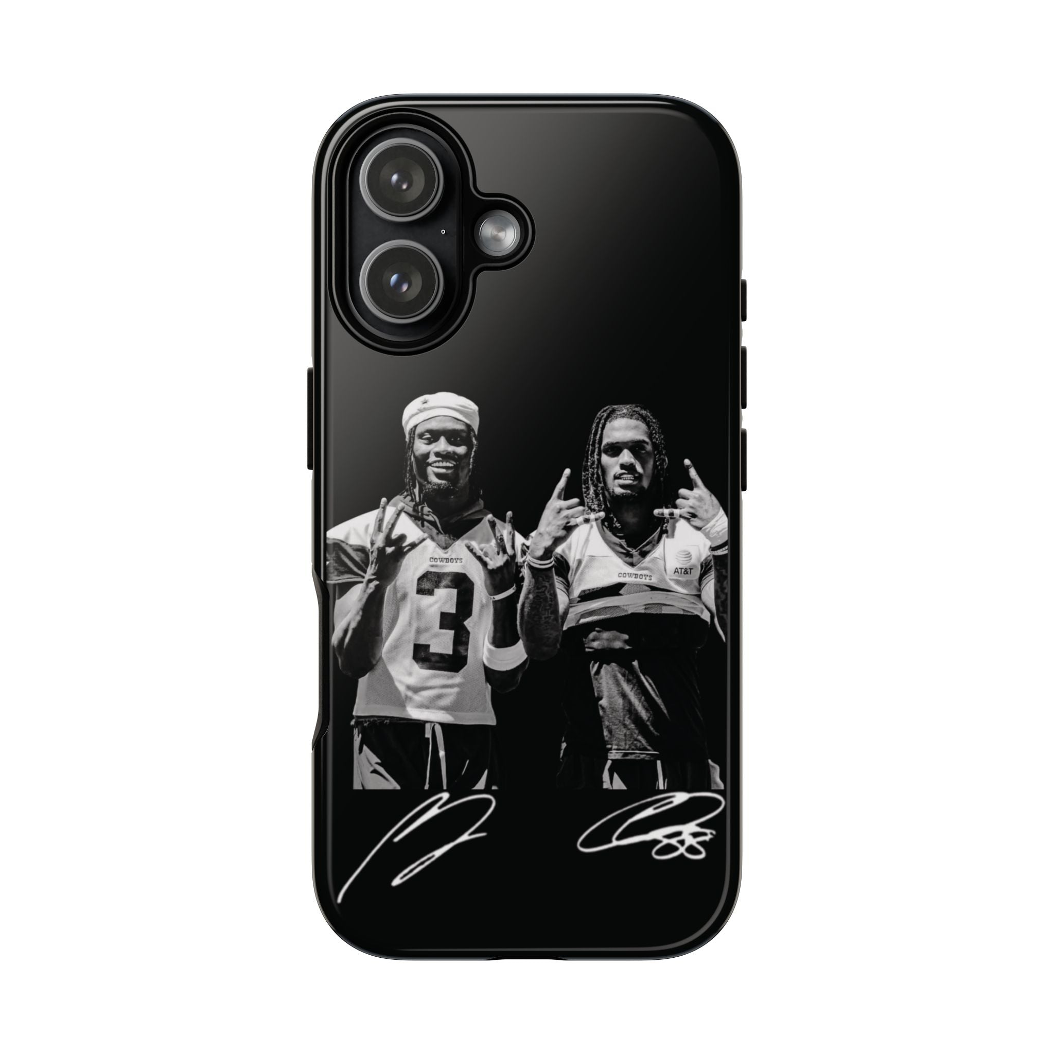 4 Style Best Duo Ceedee Lamb and George Pickens NFL Football Inspire custom Sport Phone Case Collection for iPhone 17-11, Samsung S25-S21