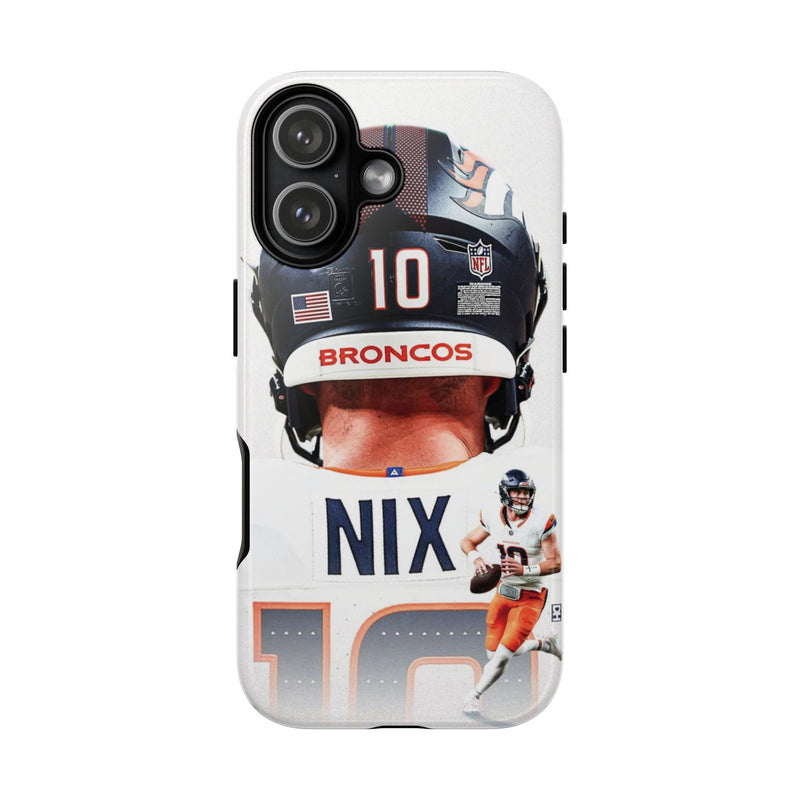 4 Style Bo Nix Denver Broncos Football Player NFL Inspire custom Sport Phone Case Collection for iPhone 17-11, Samsung S25-S21 - Senpai Wear