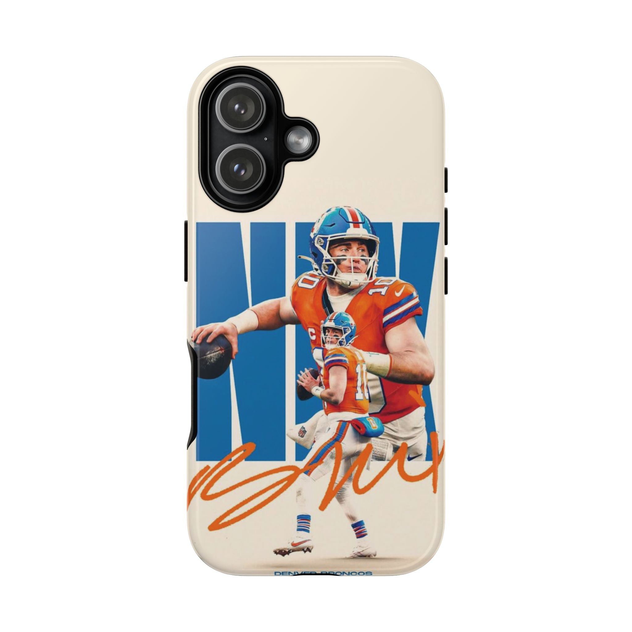 4 Style Bo Nix Denver Broncos Football Player NFL Inspire custom Sport Phone Case Collection for iPhone 17-11, Samsung S25-S21 - Senpai Wear