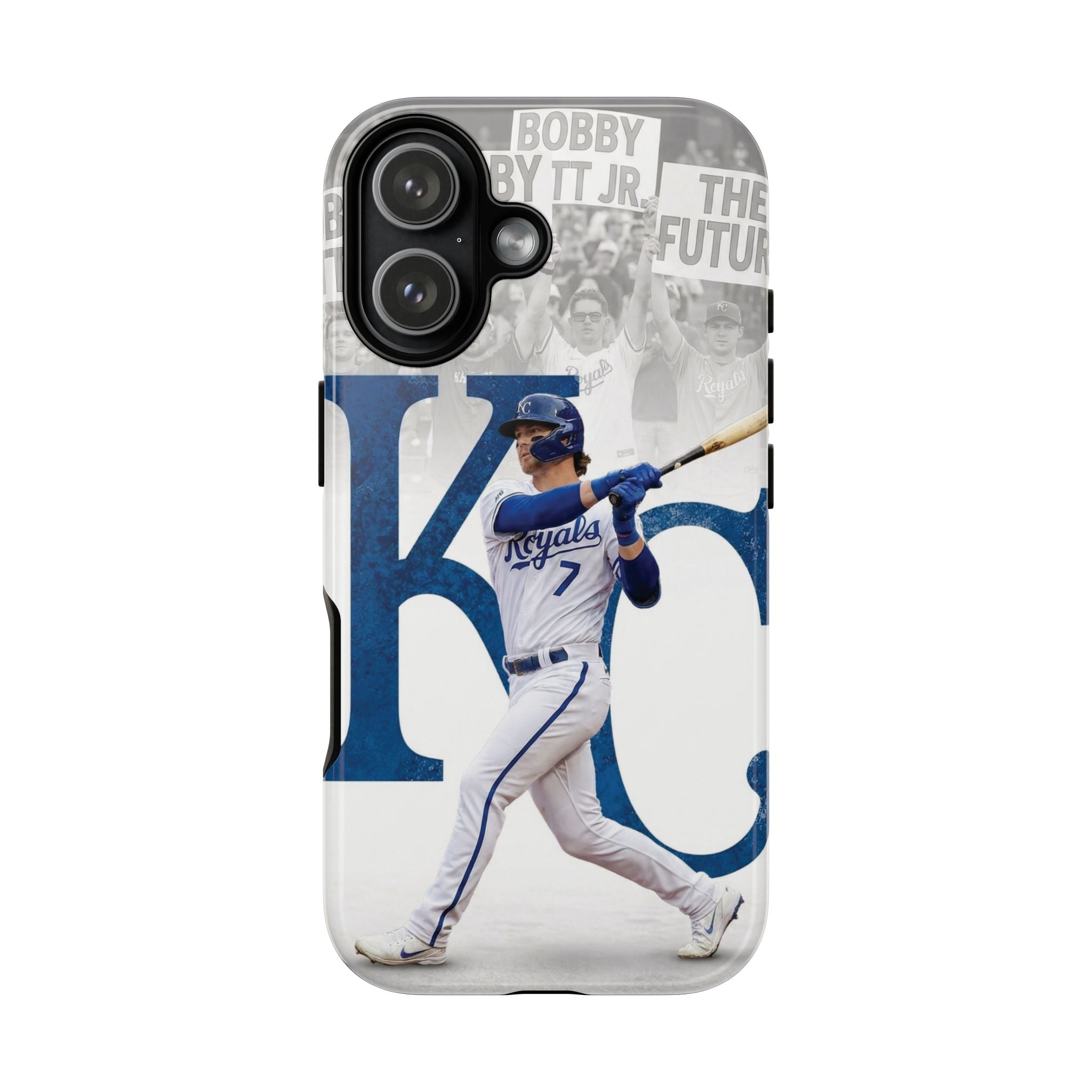 4 Style Bobby Witt Jr. Baseball Player MLB Inspire custom Sport Phone Case Collection for iPhone 17-11, Samsung S25-S21 - Senpai Wear