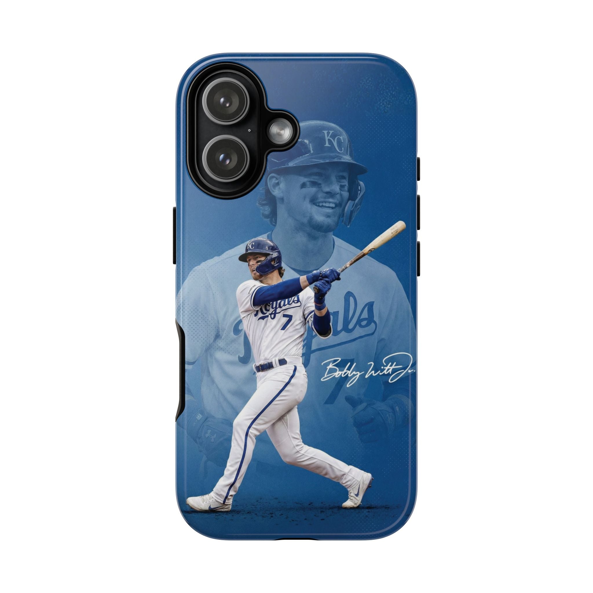 4 Style Bobby Witt Jr. Baseball Player MLB Inspire custom Sport Phone Case Collection for iPhone 17-11, Samsung S25-S21 - Senpai Wear