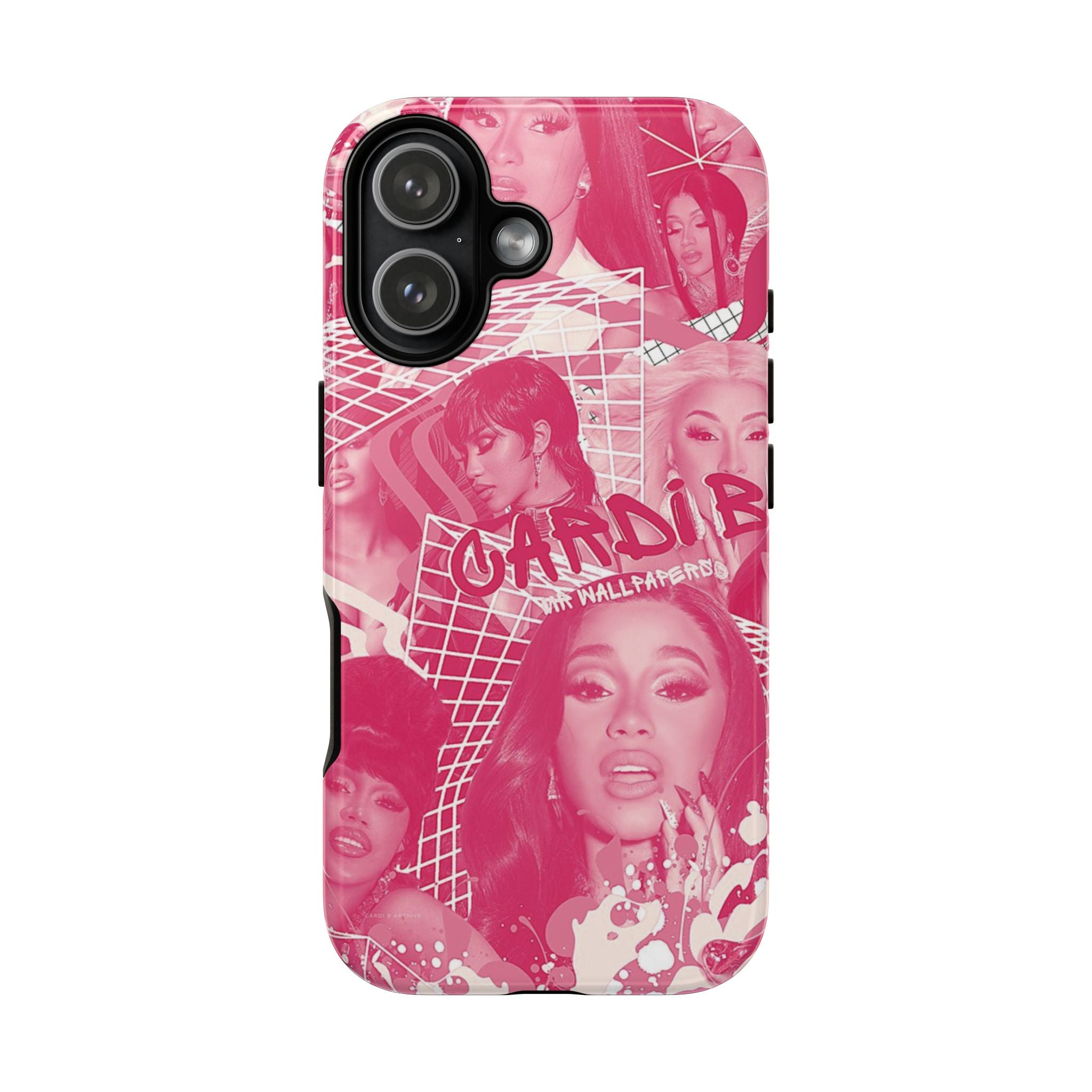 4 Style Cardi B Inspire Artist Phone Case Collection for iPhone 17-11, Samsung S25-S21 - Senpai Wear