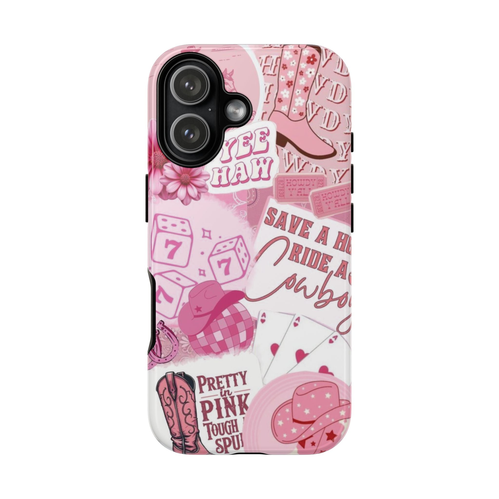 4 Style Cowboy Romance Inspire custom Trendy Phone Case Collection for iPhone 17-11, Samsung S25-S21 - Senpai Wear