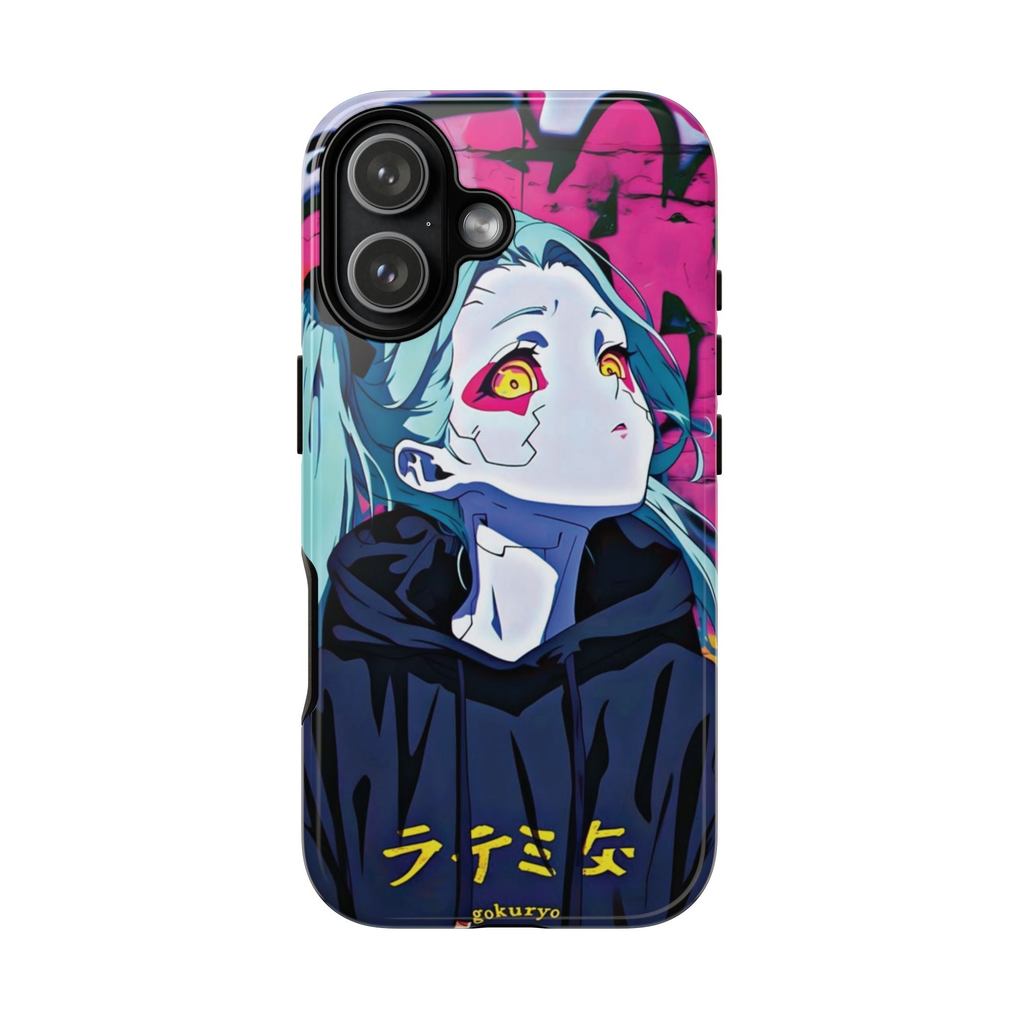 4 Style Cyberpunk Edgerunners Inspire custom Anime Phone Case Collection for iPhone 17-11, Samsung S25-S21 - Senpai Wear