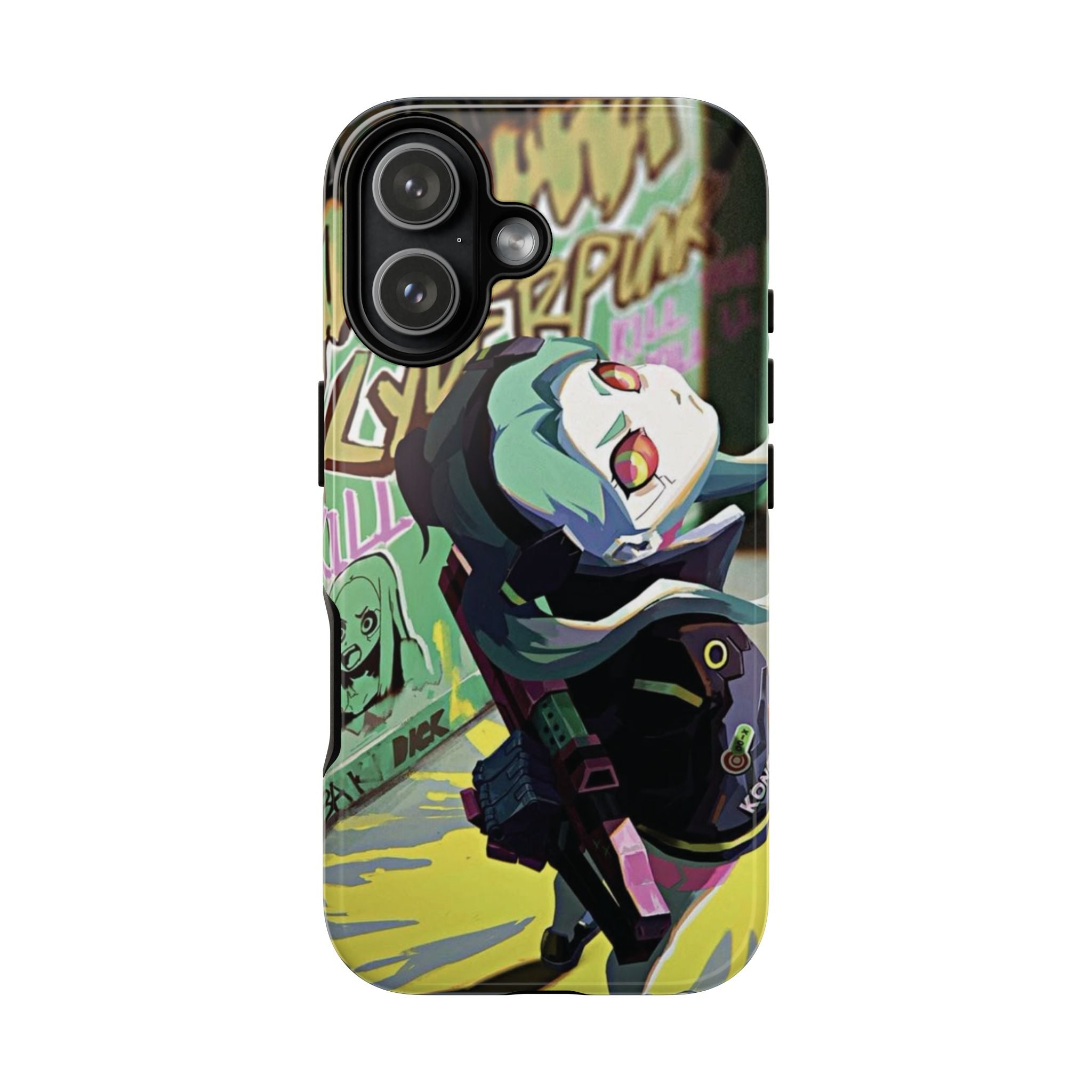 4 Style Cyberpunk Edgerunners Inspire custom Anime Phone Case Collection for iPhone 17-11, Samsung S25-S21 - Senpai Wear