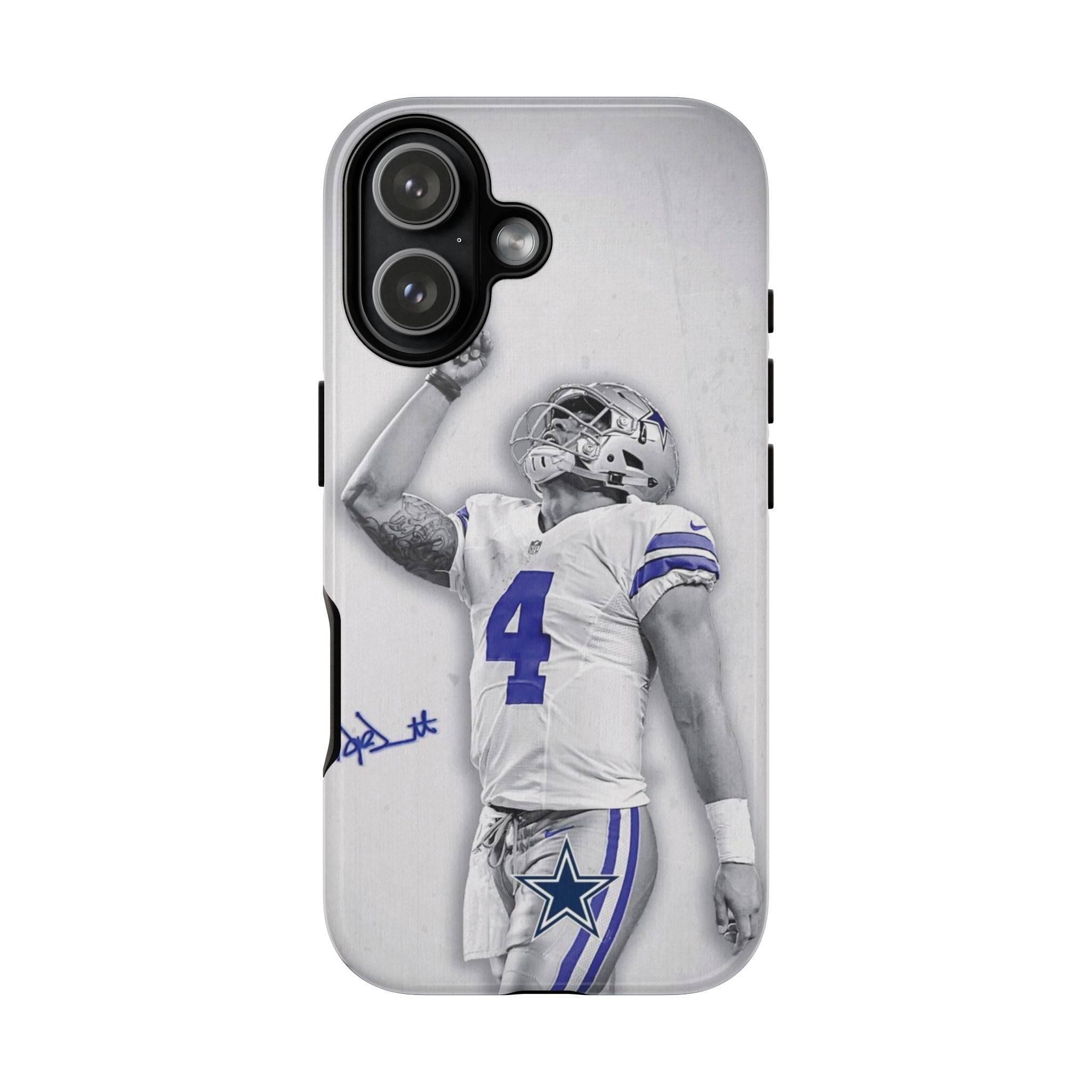 4 Style Dak Prescott Football Player Dallas Cowboys Inspire custom Sport Phone Case Collection for iPhone 17-11, Samsung S25-S21 - Senpai Wear
