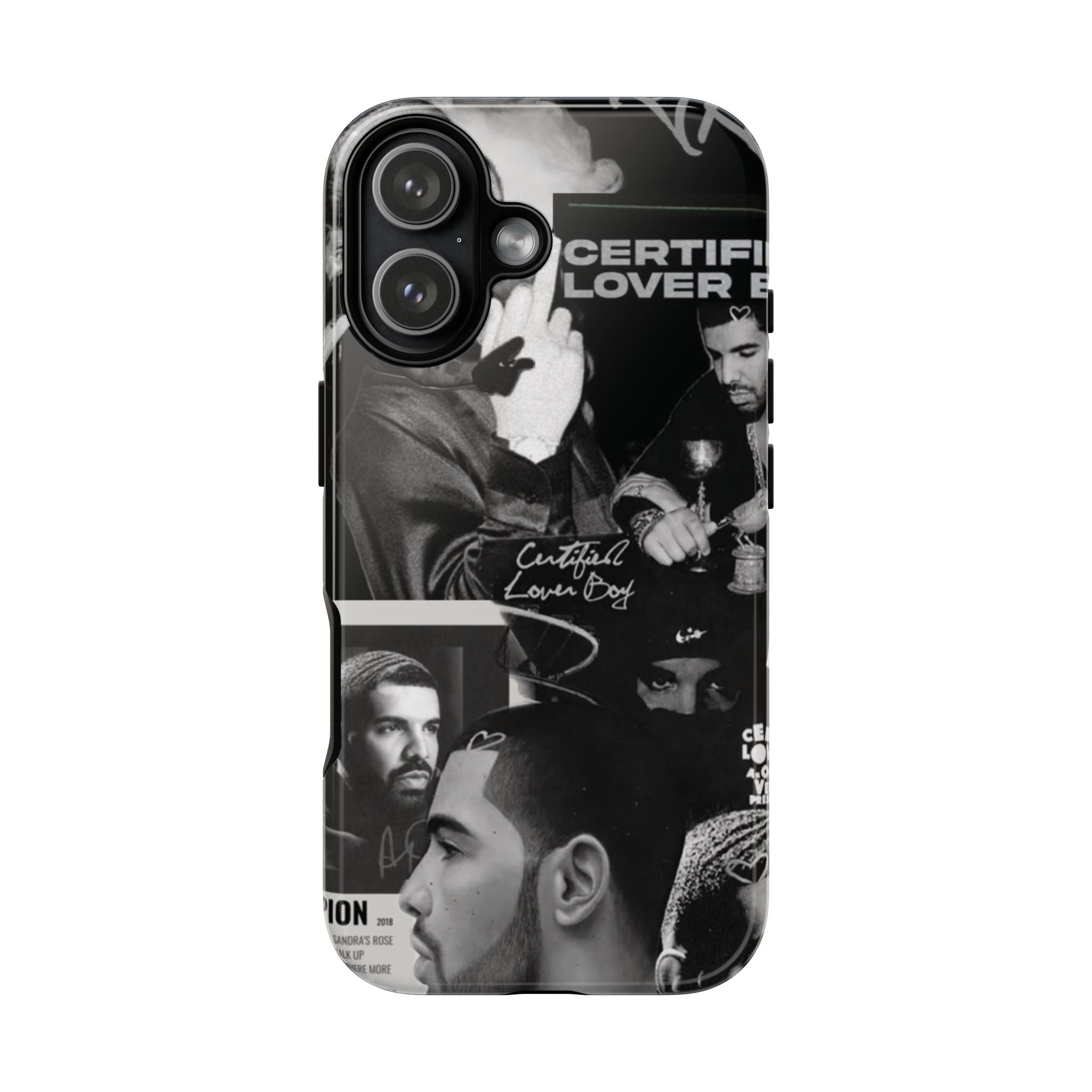 4 Style Drake Certified Lover Boy Inspire Artist Phone Case Collection for iPhone 17-11, Samsung S25-S21 - Senpai Wear