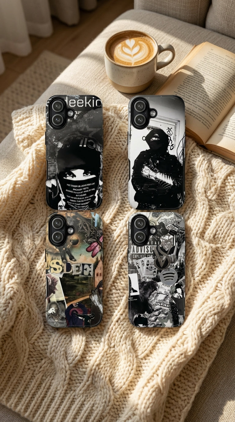 4 Style Esdekid Inspire Artist Phone Case Collection for iPhone 17-11, Samsung S25-S21 - Senpai Wear