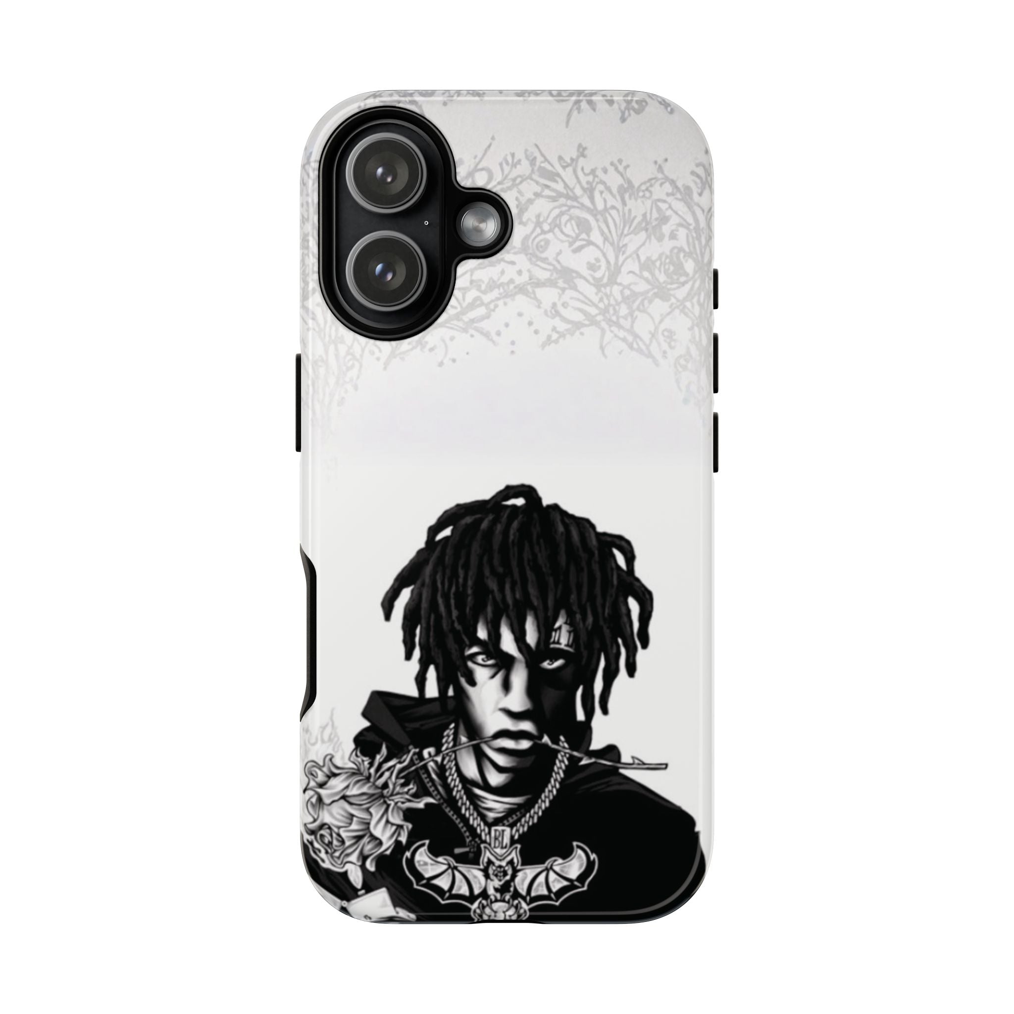 4 Style Glokk40Spaz Rapper Inspire custom Artist Phone Case Collection for iPhone 17-11, Samsung S25-S21 - Senpai Wear