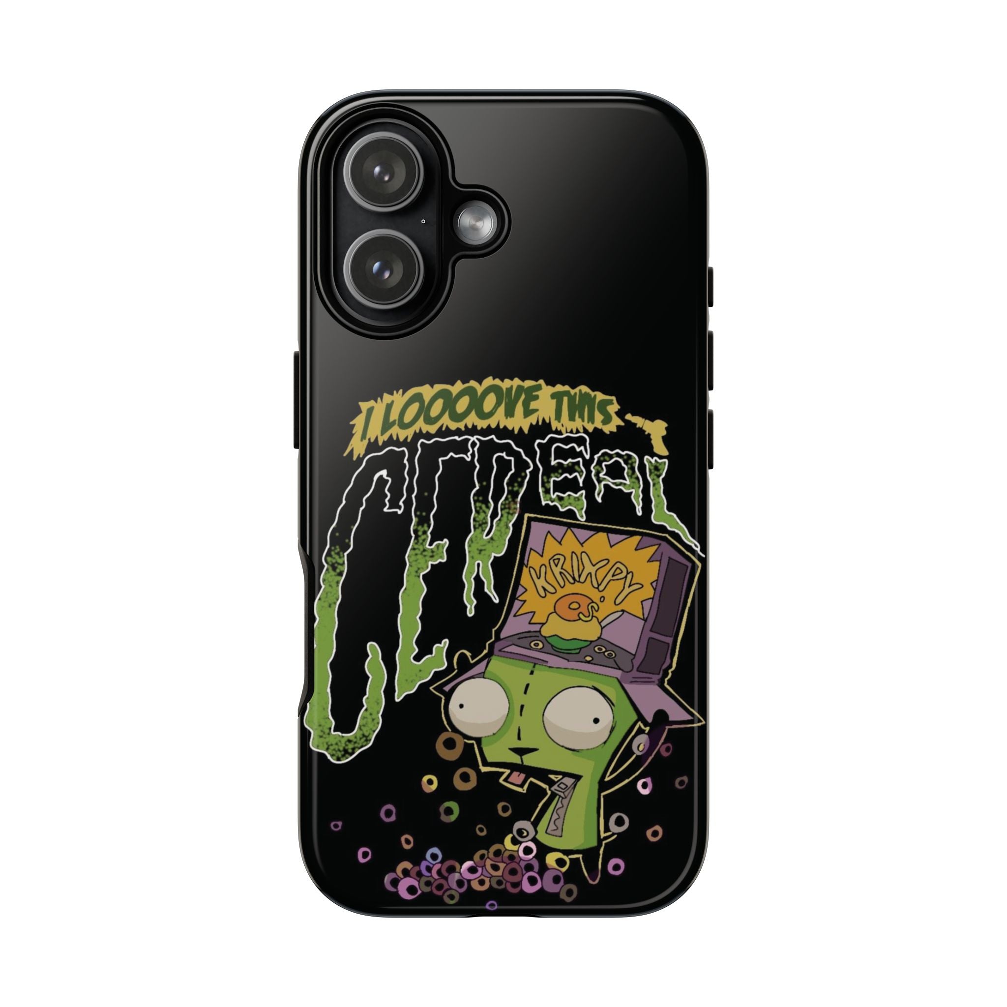 4 Style Invader Zim Inspire custom Trendy Phone Case Collection for iPhone 17-11, Samsung S25-S21 - Senpai Wear