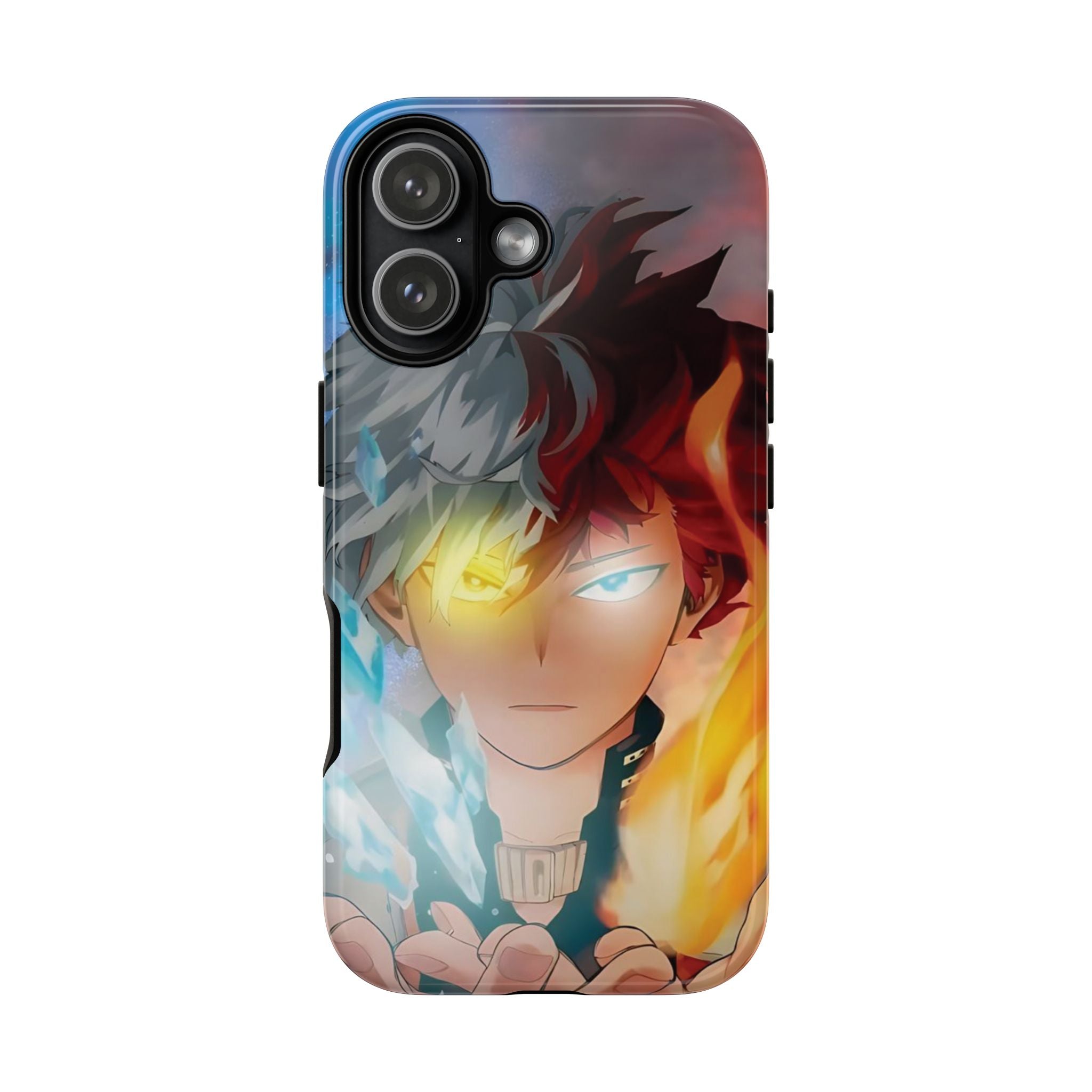 4 Style  Shoto Todoroki My Hero Academia Inspire custom Anime Phone Case Collection for iPhone 17-11, Samsung S25-S21 - Senpai Wear