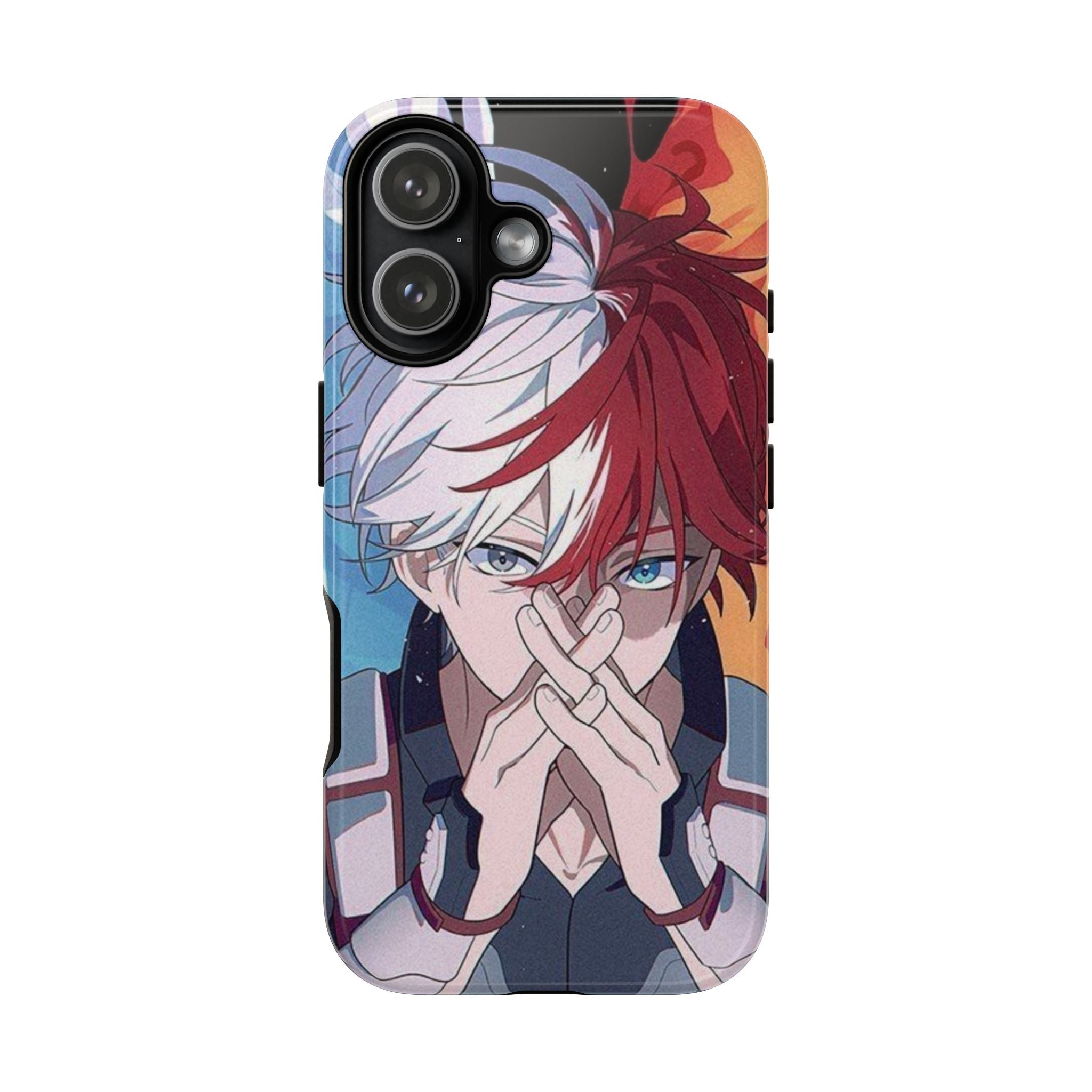 4 Style  Shoto Todoroki My Hero Academia Inspire custom Anime Phone Case Collection for iPhone 17-11, Samsung S25-S21 - Senpai Wear