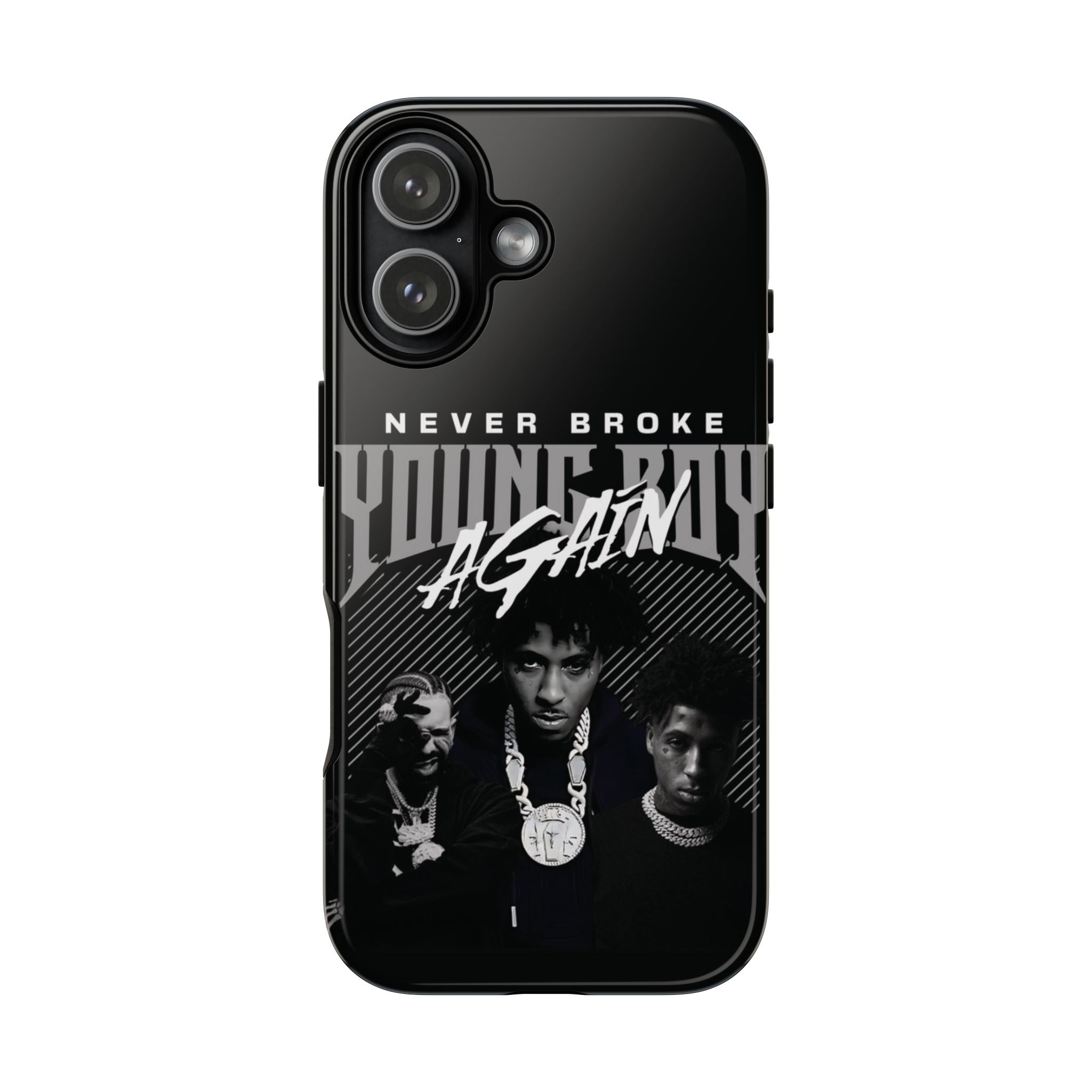 4 Style Youngboy Never Broke Again Inspire custom Artist Phone Case Collection for iPhone 17-11, Samsung S25-S21 - Senpai Wear