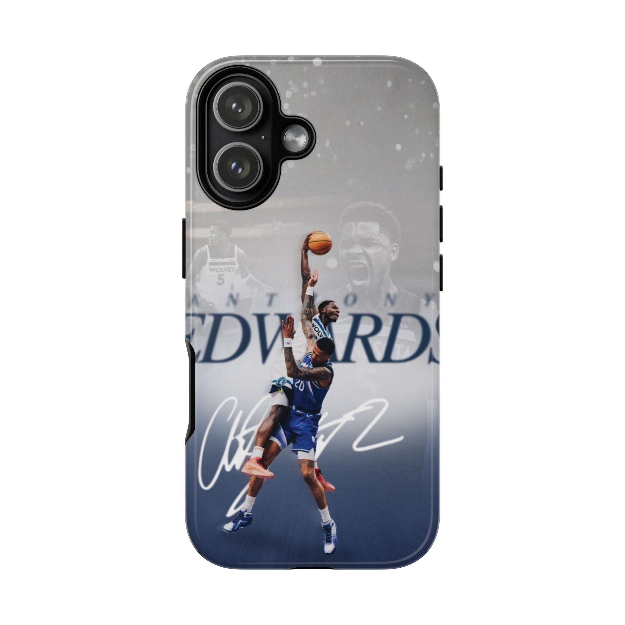 5 Style Anthony Edwards Basketball Player NBA Inspire custom Sport Phone Case Collection for iPhone 17-11, Samsung S25-S21 - Senpai Wear