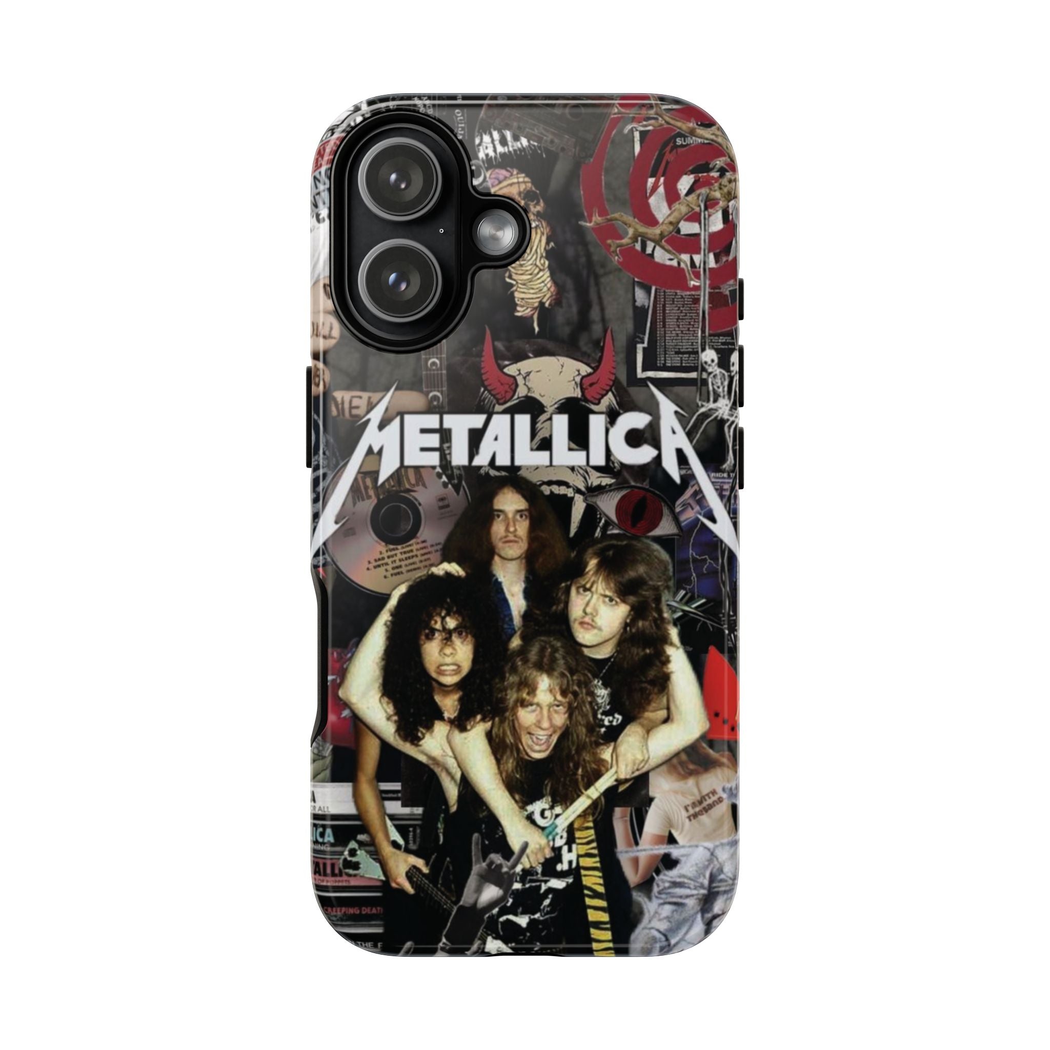 5 Style Metallica Inspire Artist Phone Case Collection for iPhone 17-11, Samsung S25-S21 - Senpai Wear