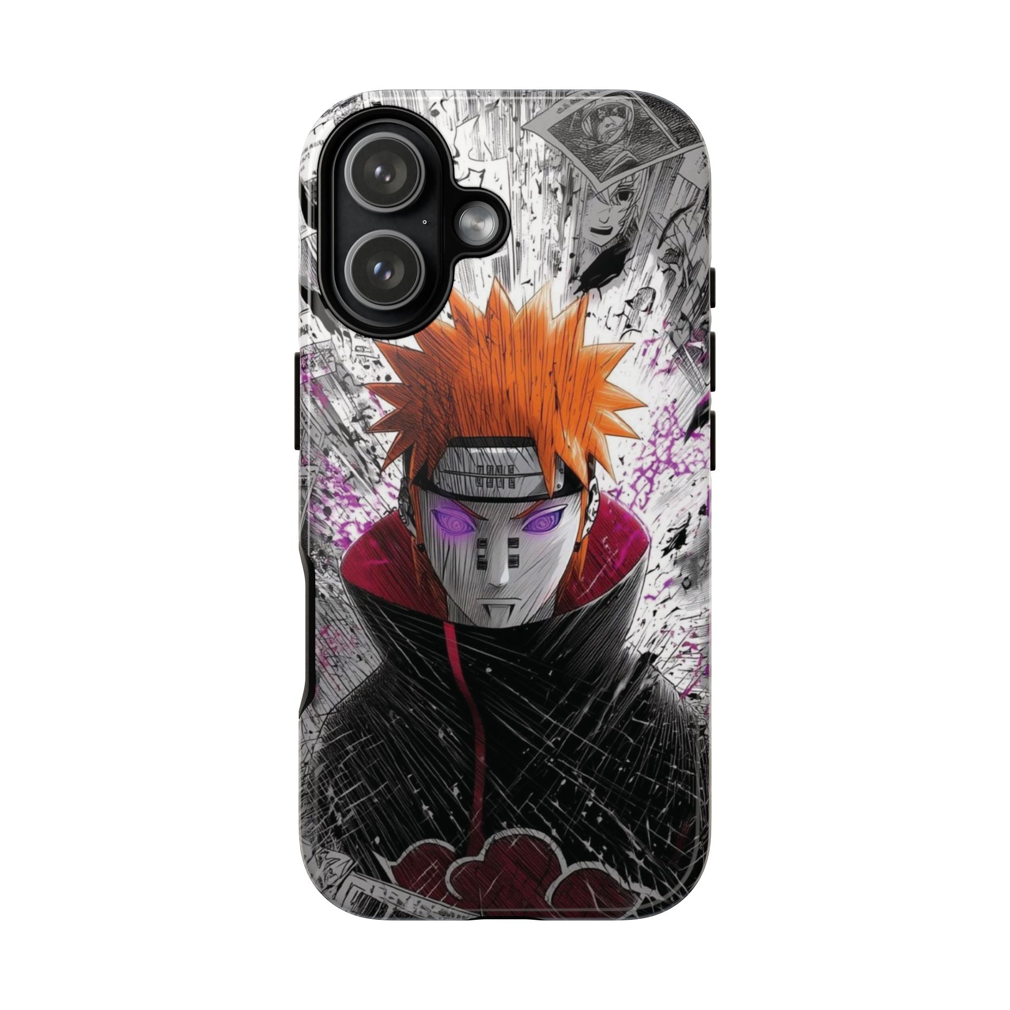 5 Style Pain Naruto Inspire custom Anime Phone Case Collection for iPhone 17-11, Samsung S25-S21 - Senpai Wear