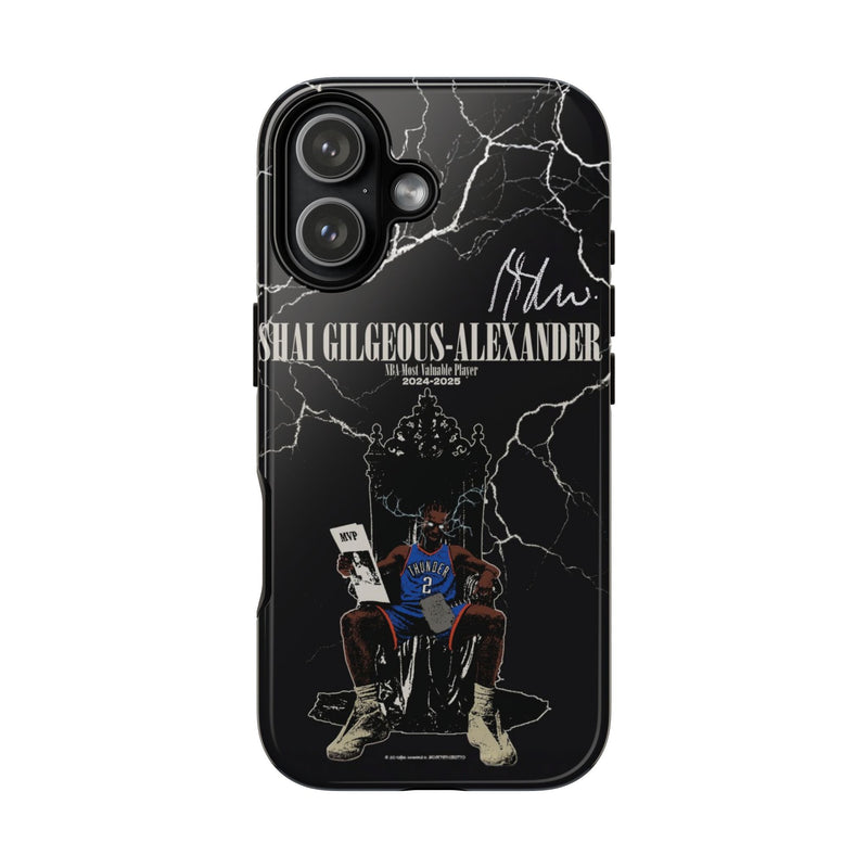 5 Style Shai Gilgeous-Alexander Basketball Player NBA Inspire custom Sport Phone Case Collection for iPhone 17-11, Samsung S25-S21 - Senpai Wear