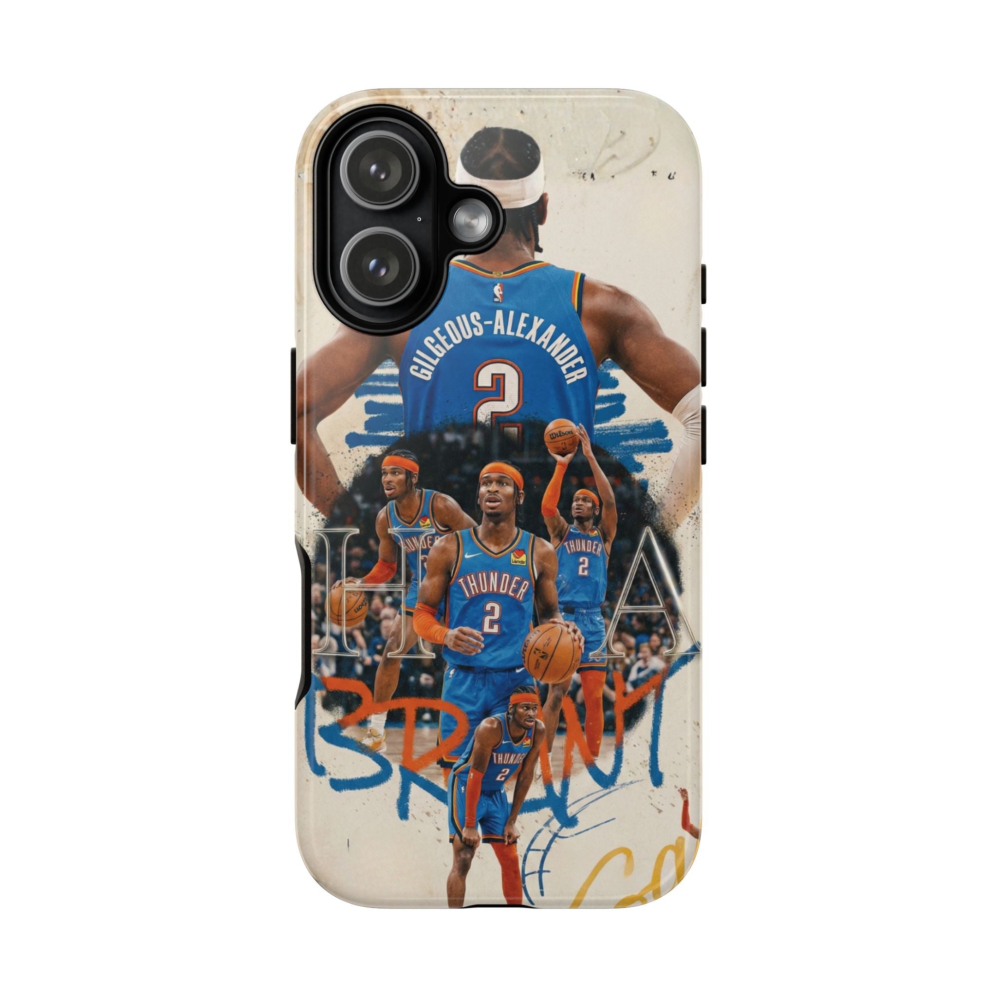 5 Style Shai Gilgeous-Alexander Basketball Player NBA Inspire custom Sport Phone Case Collection for iPhone 17-11, Samsung S25-S21 - Senpai Wear