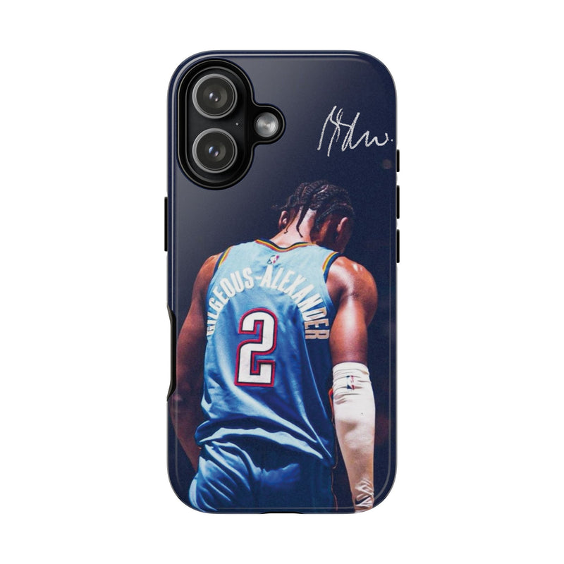 5 Style Shai Gilgeous-Alexander Basketball Player NBA Inspire custom Sport Phone Case Collection for iPhone 17-11, Samsung S25-S21 - Senpai Wear