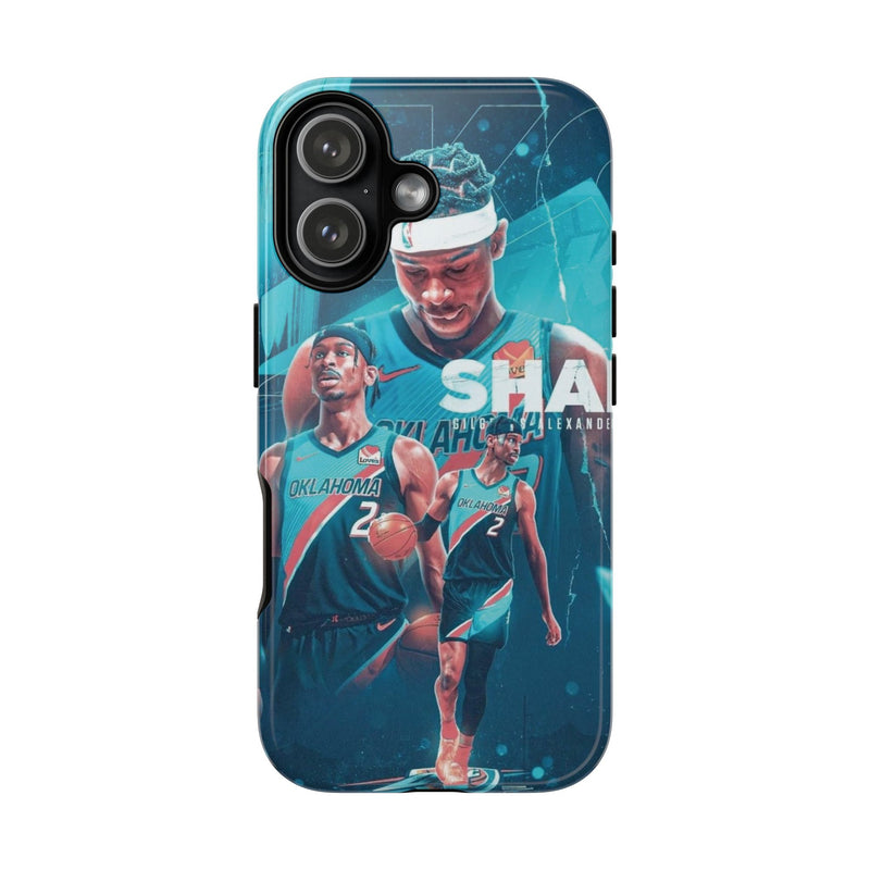 5 Style Shai Gilgeous-Alexander Basketball Player NBA Inspire custom Sport Phone Case Collection for iPhone 17-11, Samsung S25-S21 - Senpai Wear