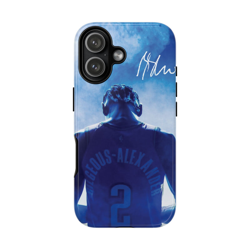 5 Style Shai Gilgeous-Alexander Basketball Player NBA Inspire custom Sport Phone Case Collection for iPhone 17-11, Samsung S25-S21 - Senpai Wear