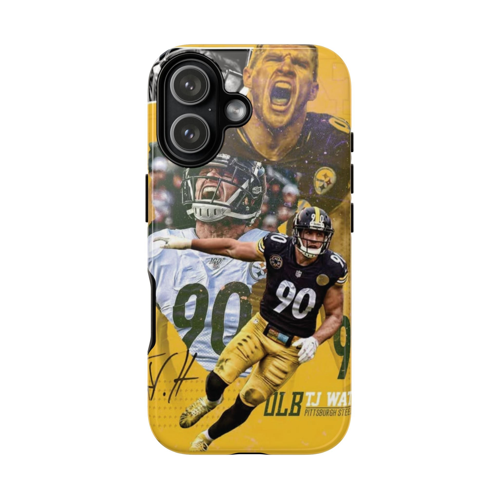 5 Style T.J. Watt Football Player NFL Inspire custom Sport Phone Case Collection for iPhone 17-11, Samsung S25-S21 - Senpai Wear
