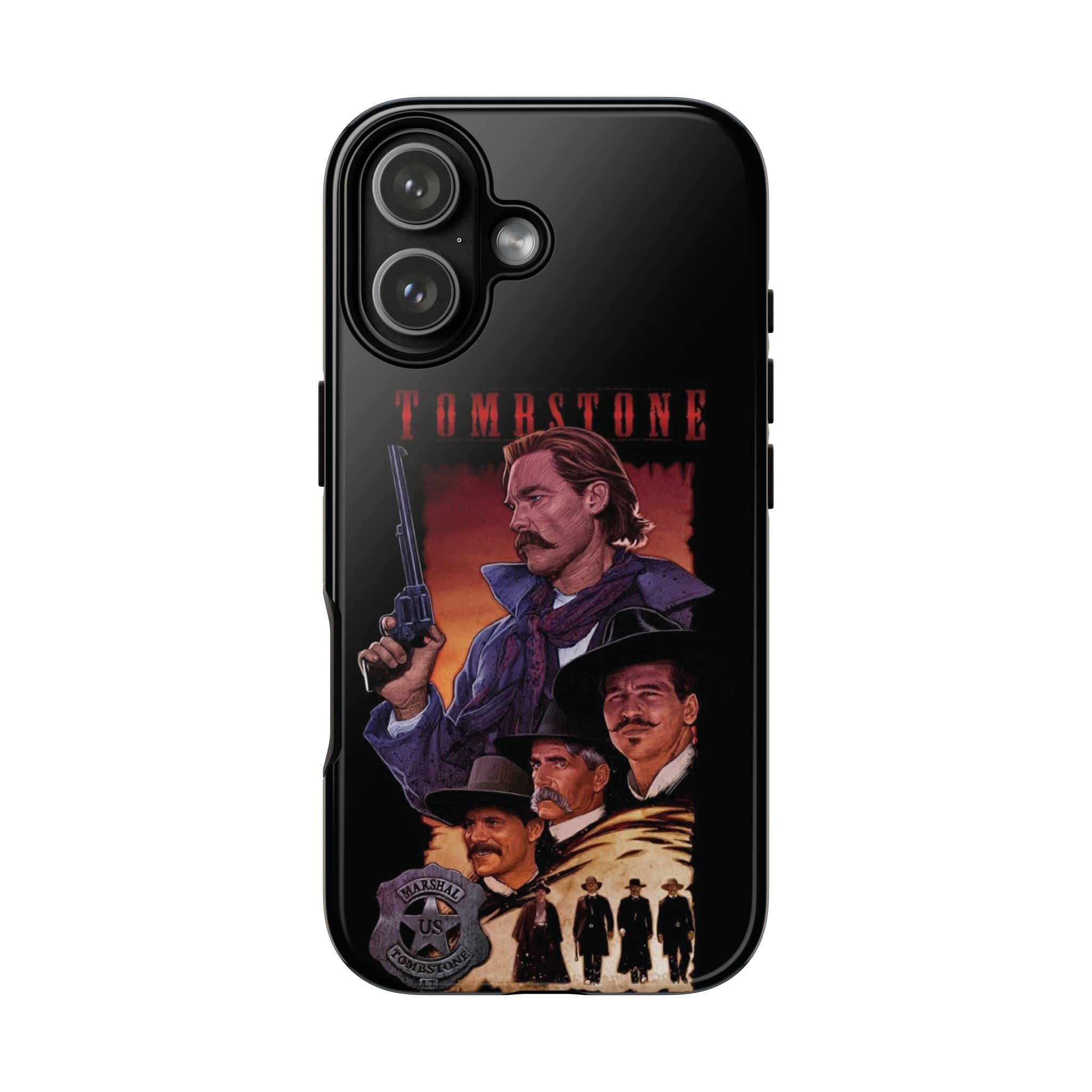 5 Style Tombstone Movie Characters Inspire custom Trendy Phone Case Collection for iPhone 17-11, Samsung S25-S21 - Senpai Wear