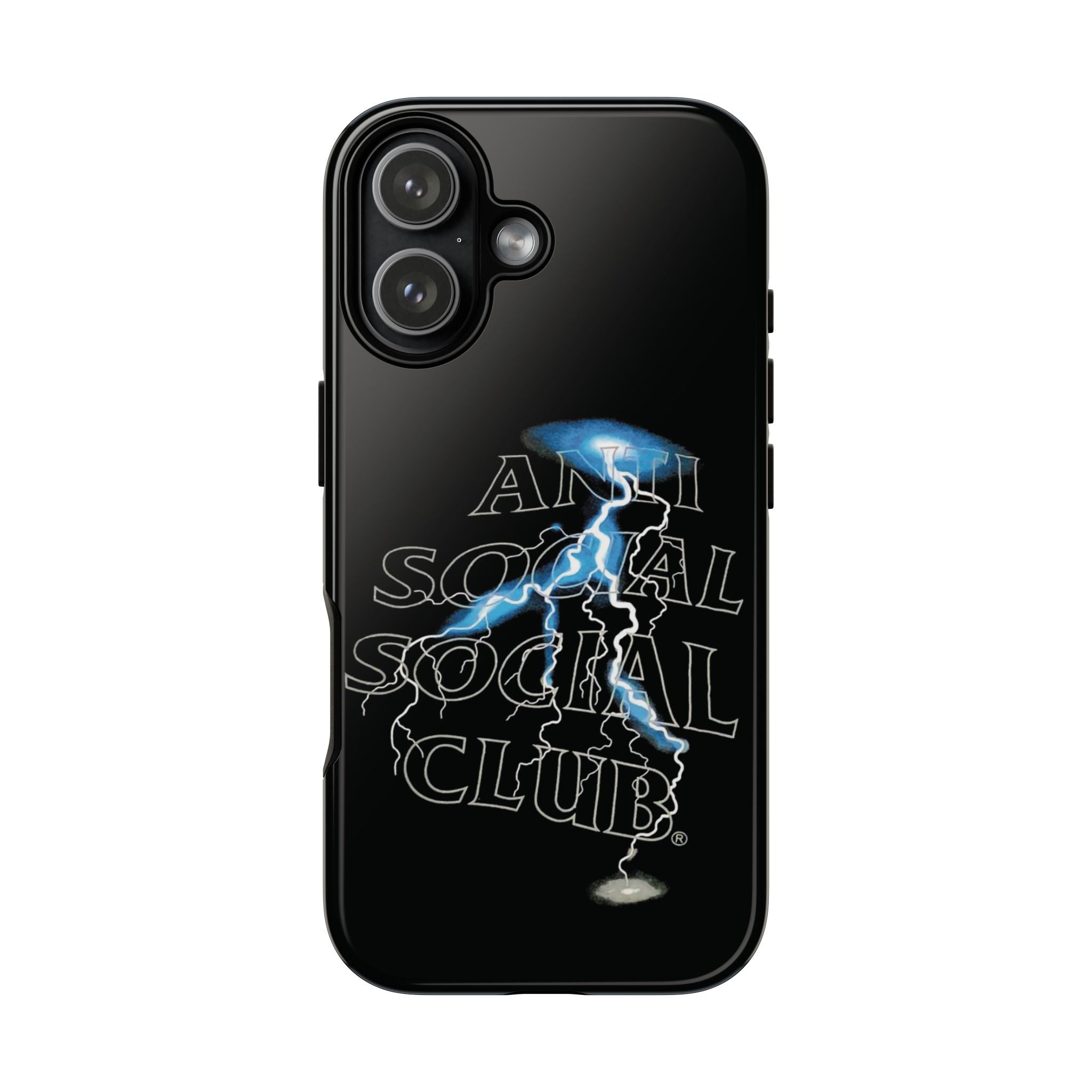 6 Style Anti Social Social Club Inspire custom Trendy Phone Case Collection for iPhone 17-11, Samsung S25-S21 - Senpai Wear