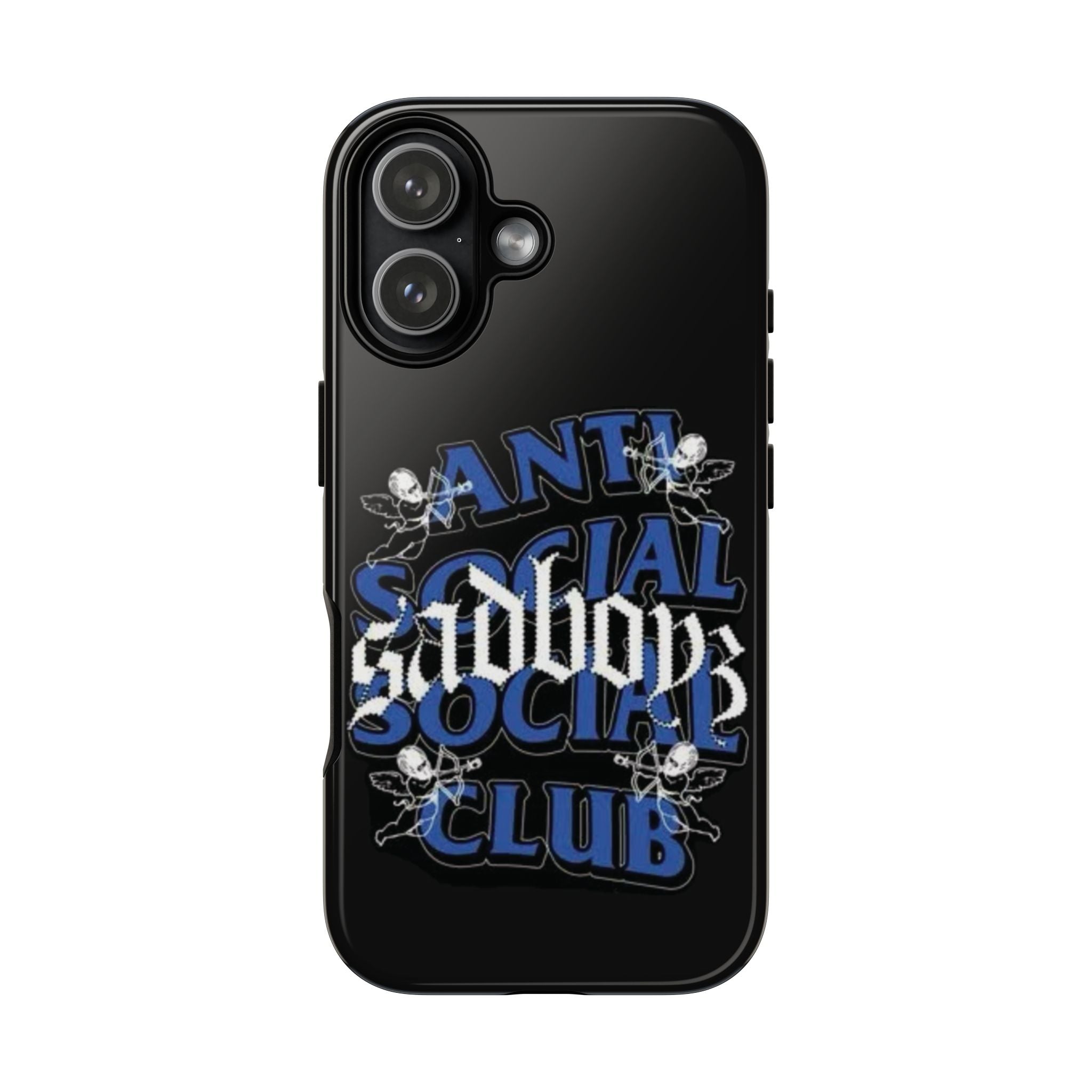 6 Style Anti Social Social Club Inspire custom Trendy Phone Case Collection for iPhone 17-11, Samsung S25-S21 - Senpai Wear