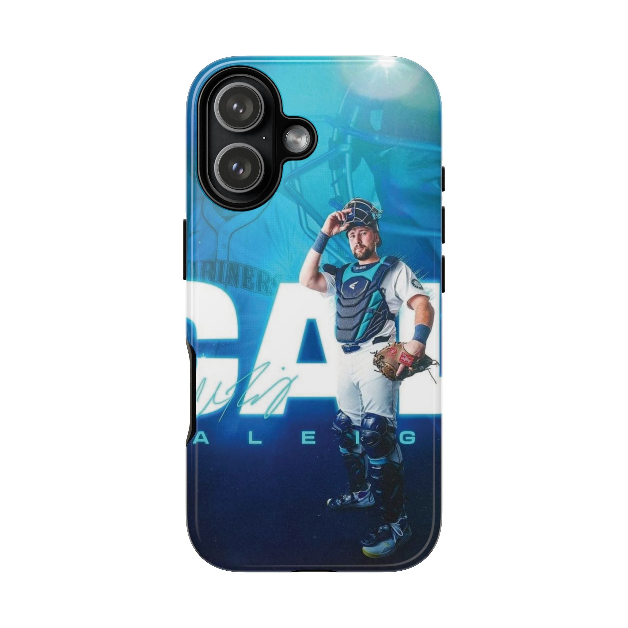 6 Style Cal Raleigh Baseball Player Seattle Mariners Inspire custom Sport Phone Case Collection for iPhone 17-11, Samsung S25-S21 - Senpai Wear