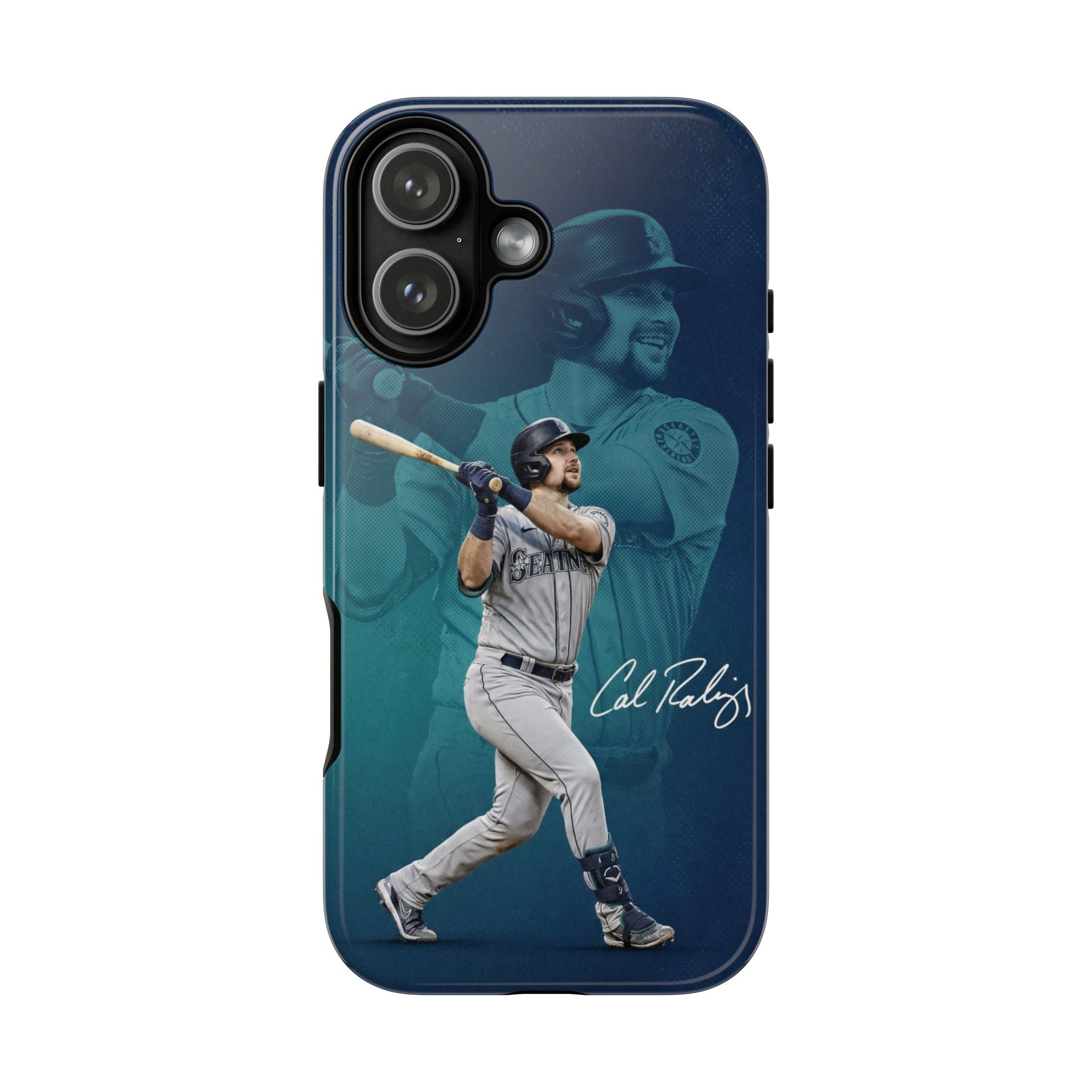 6 Style Cal Raleigh Baseball Player Seattle Mariners Inspire custom Sport Phone Case Collection for iPhone 17-11, Samsung S25-S21 - Senpai Wear