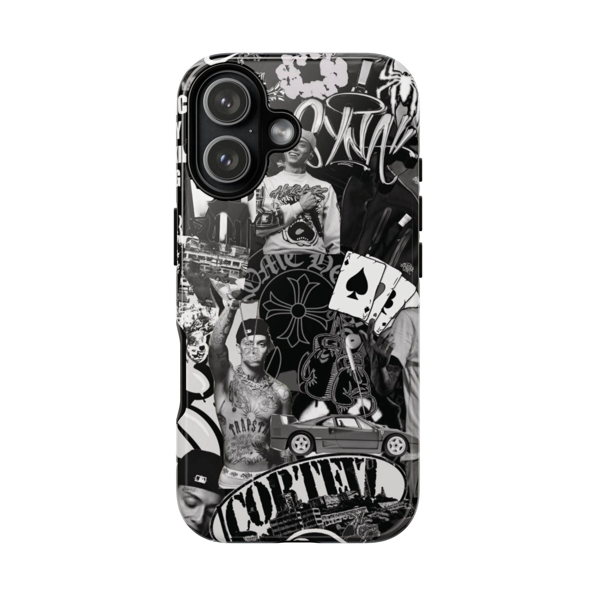 6 Style Central Cee Rapper Inspire custom Artist Phone Case Collection for iPhone 17-11, Samsung S25-S21 - Senpai Wear